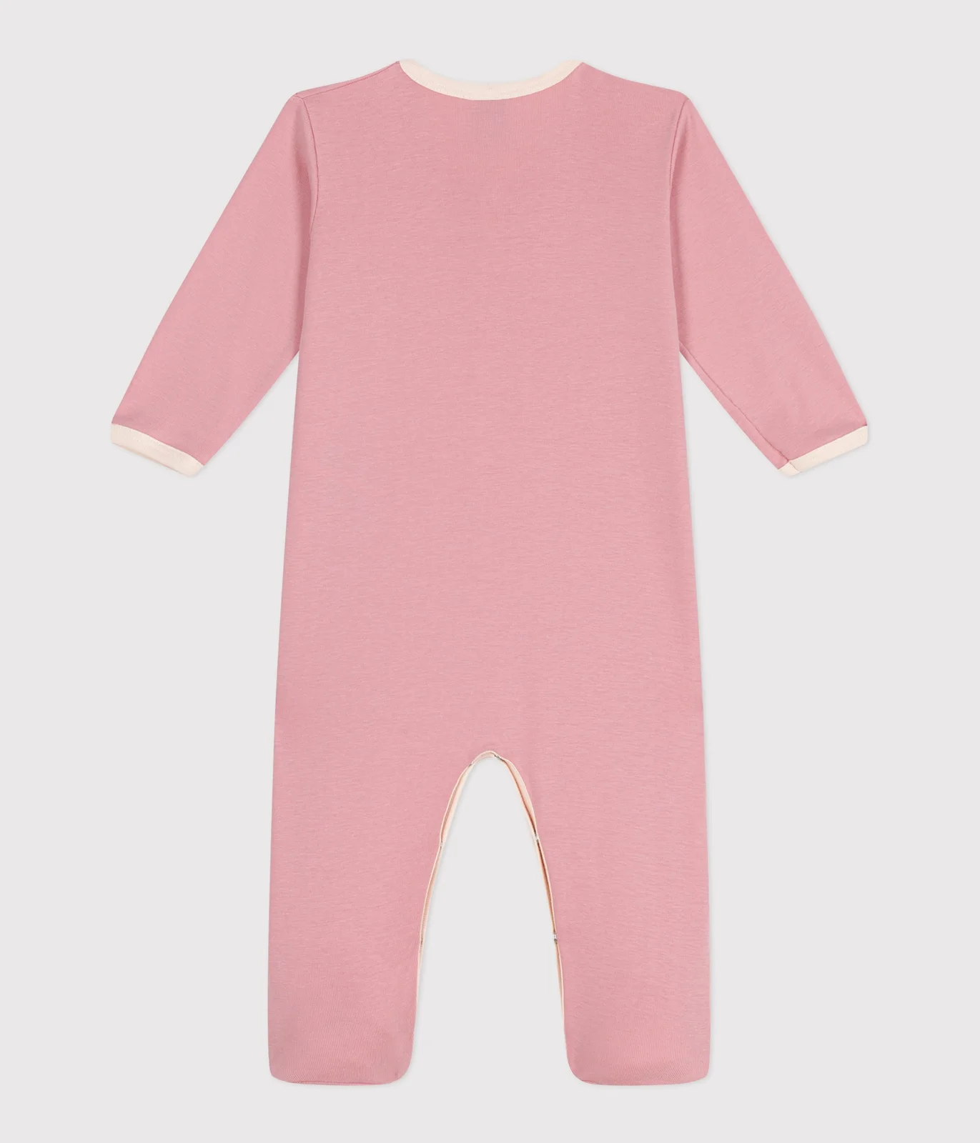 Babies' plain cotton pyjamas