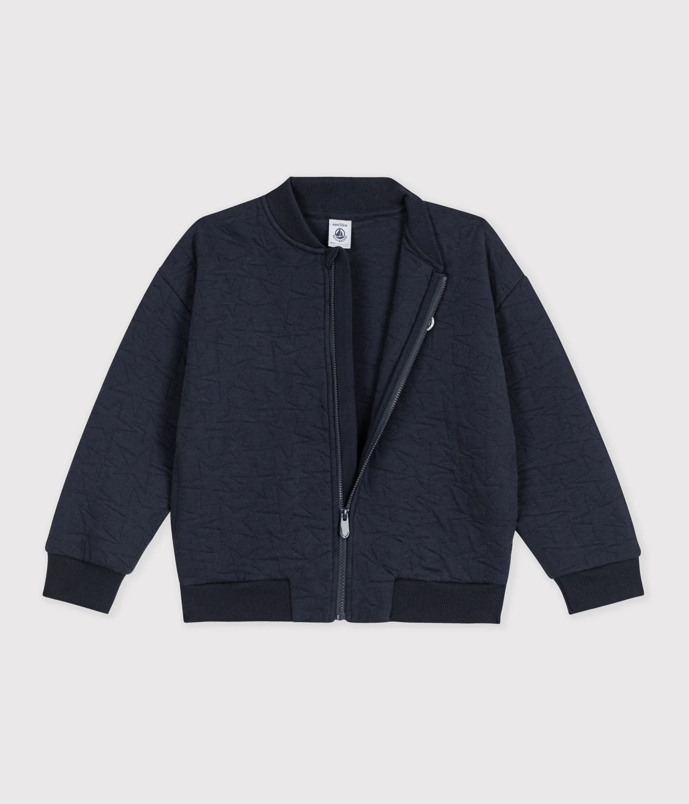 Children's plain cotton cardigan