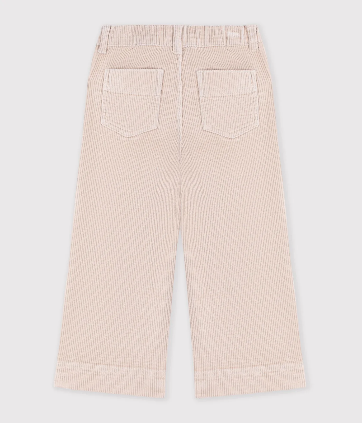 Children's wide-leg corduroy trousers