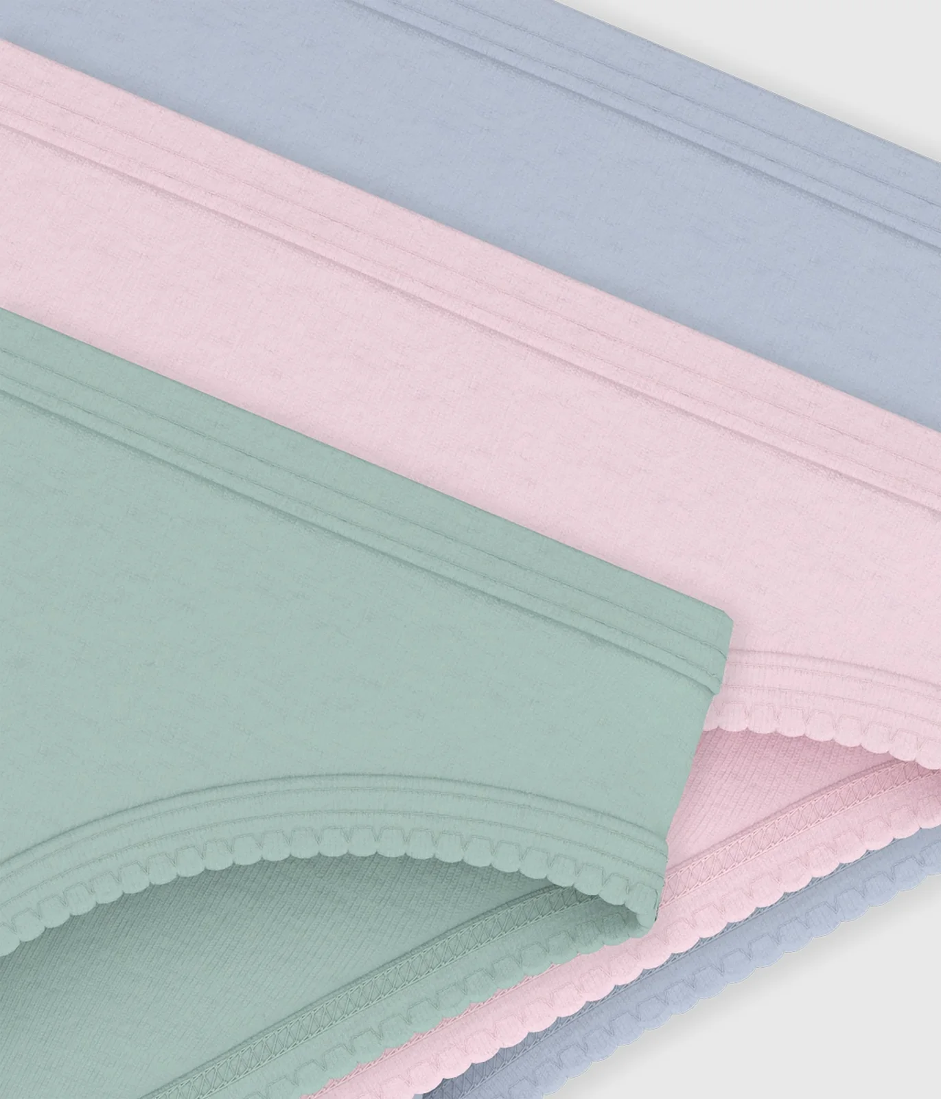 Pack of children's plain cotton pants