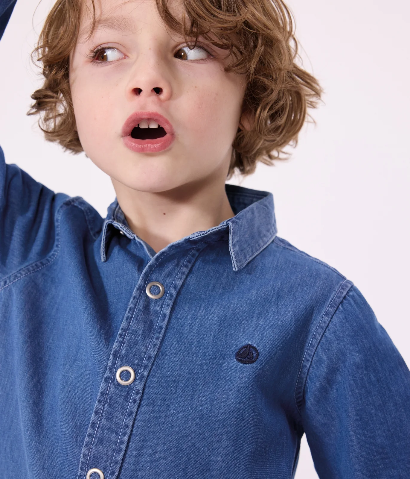 Boys' Light Denim Shirt