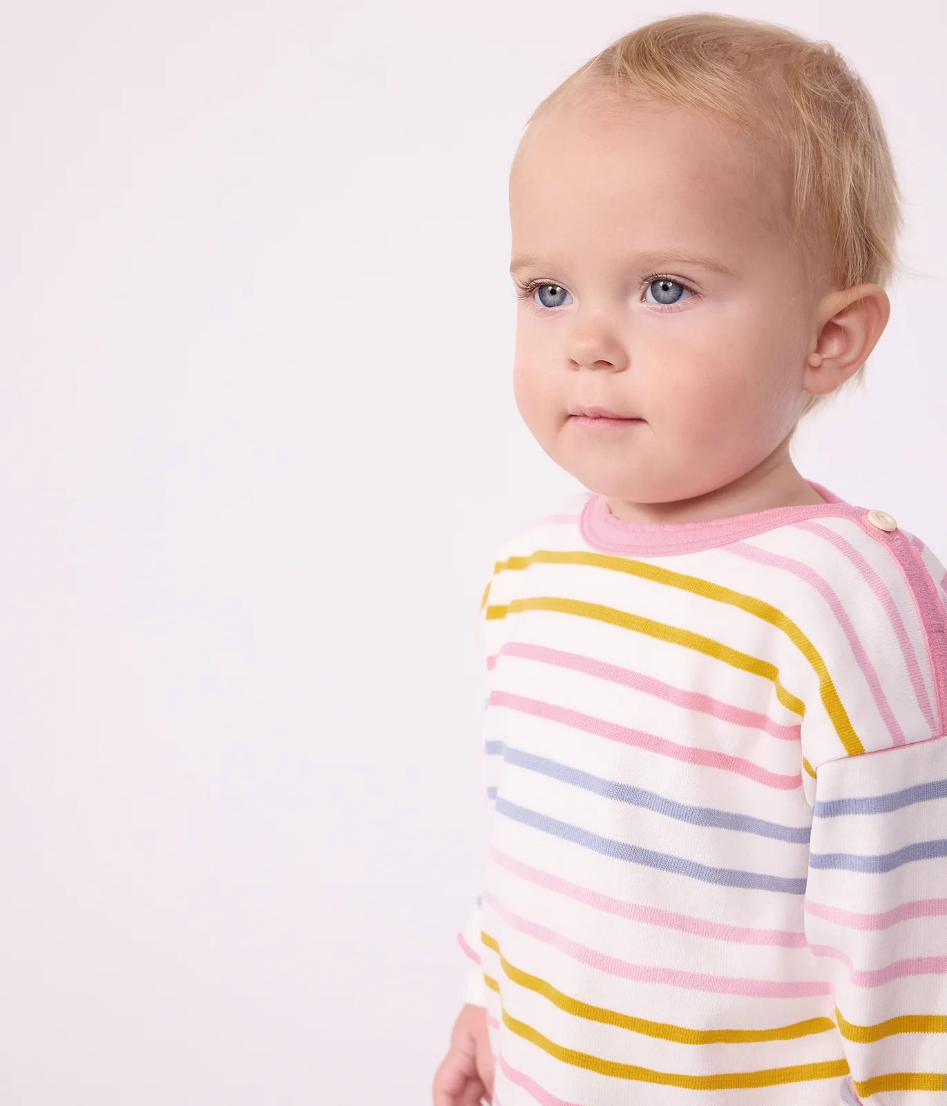 Babies' cotton Breton top