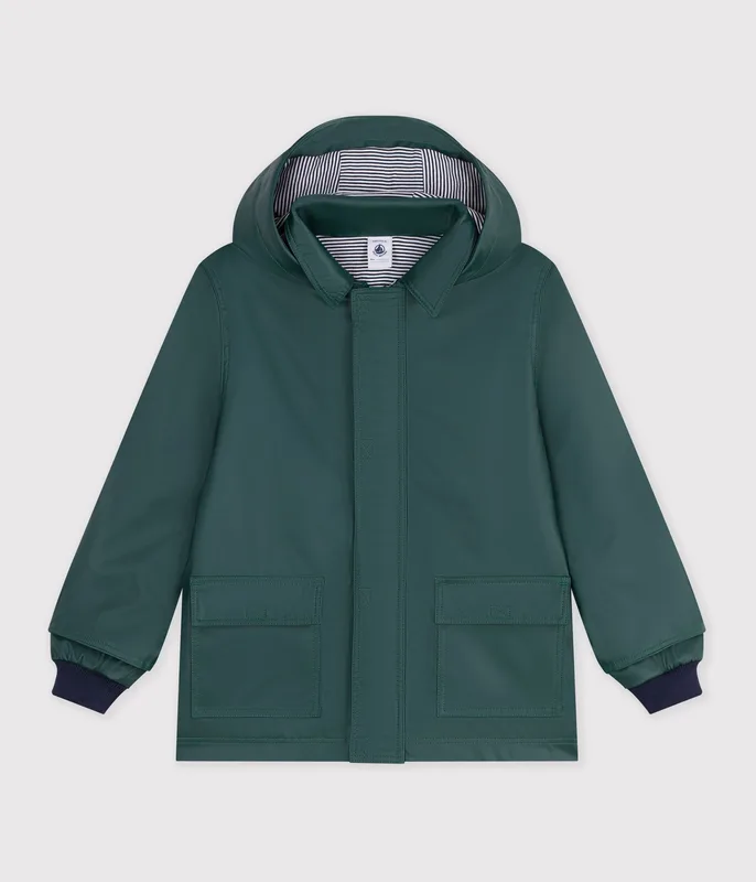 Children's plain iconic raincoat