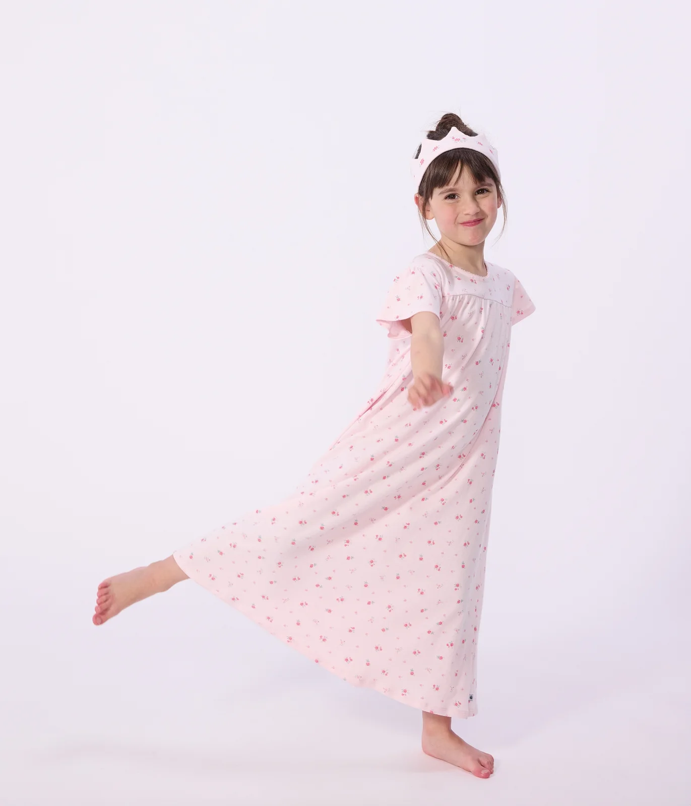 Children's fancy dress nightdress and tiara in cotton