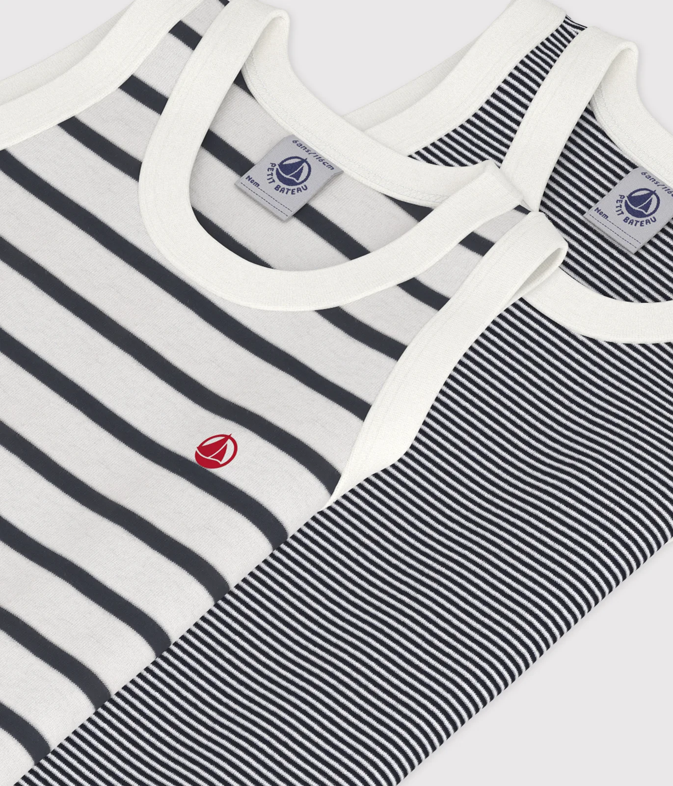 Boys' Striped Vests - 2-Pack