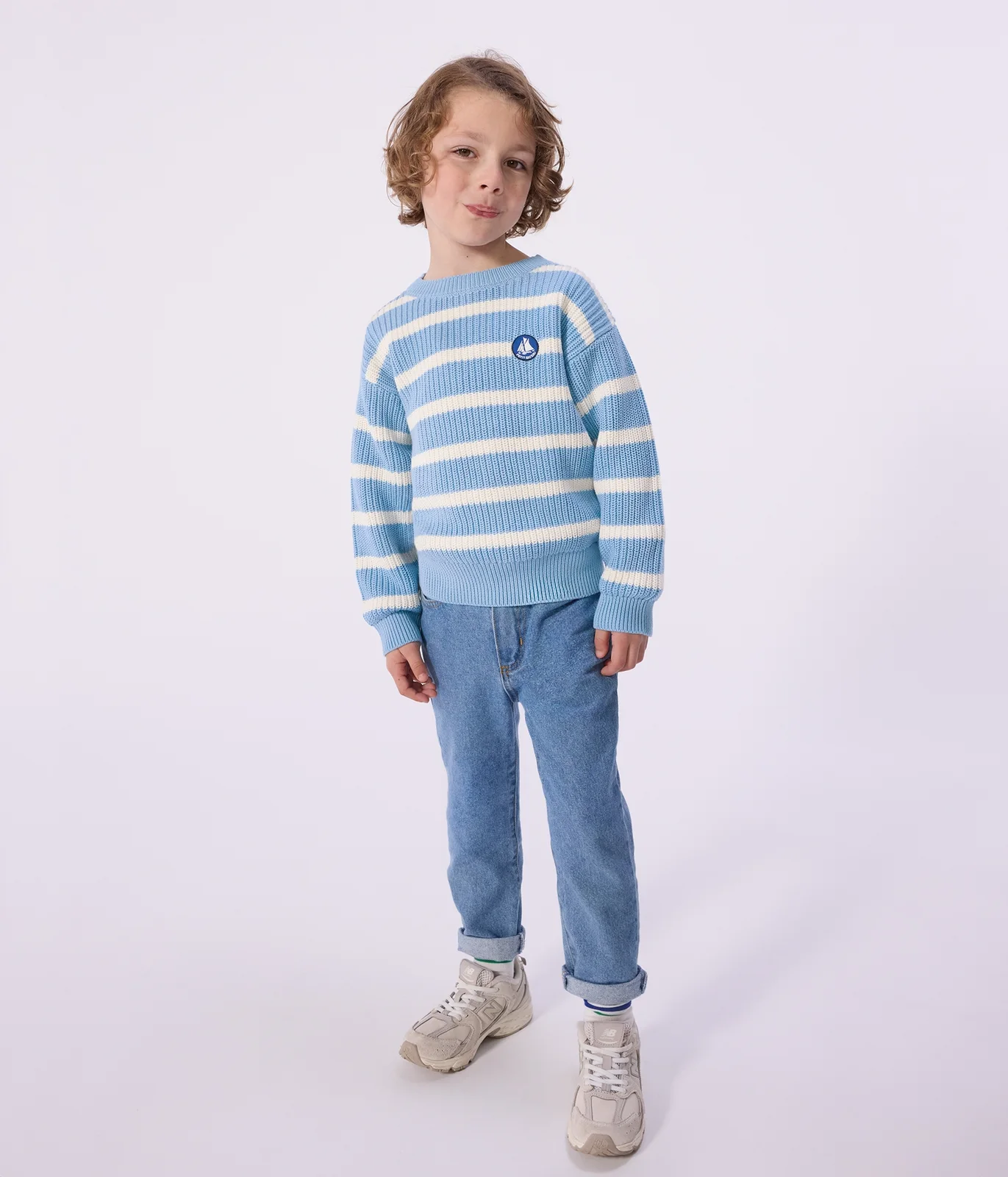 Children's knitted jumper