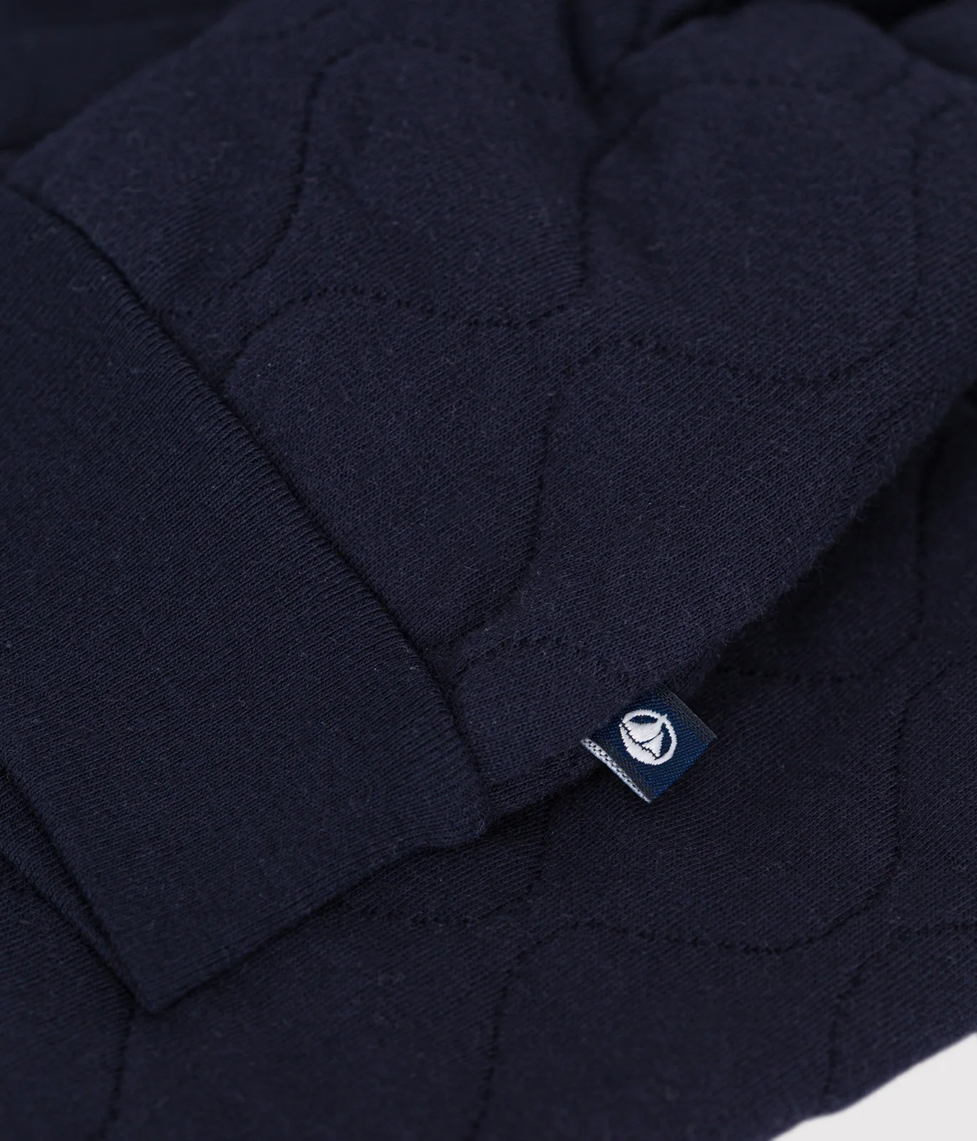 Babies' Quilted Tube Knit Baseball Jacket