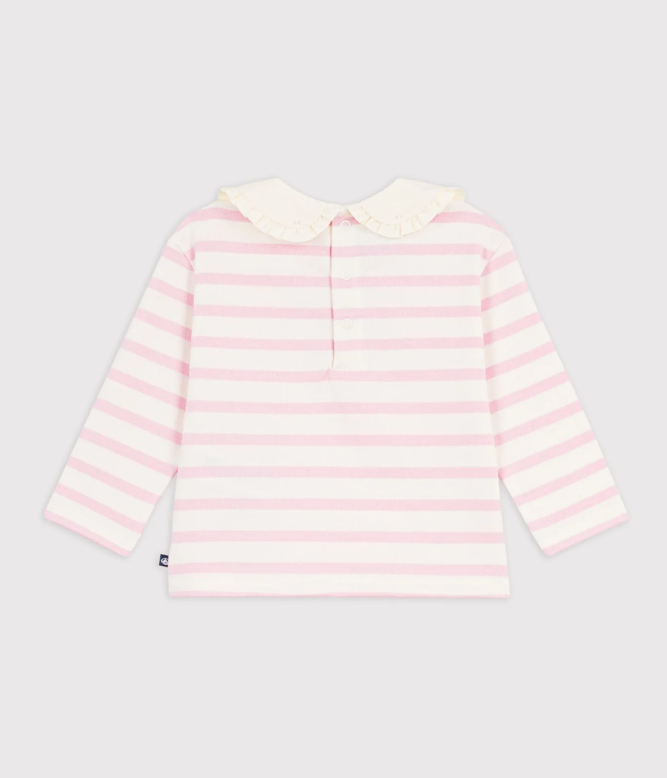 Babies' cotton  Breton top