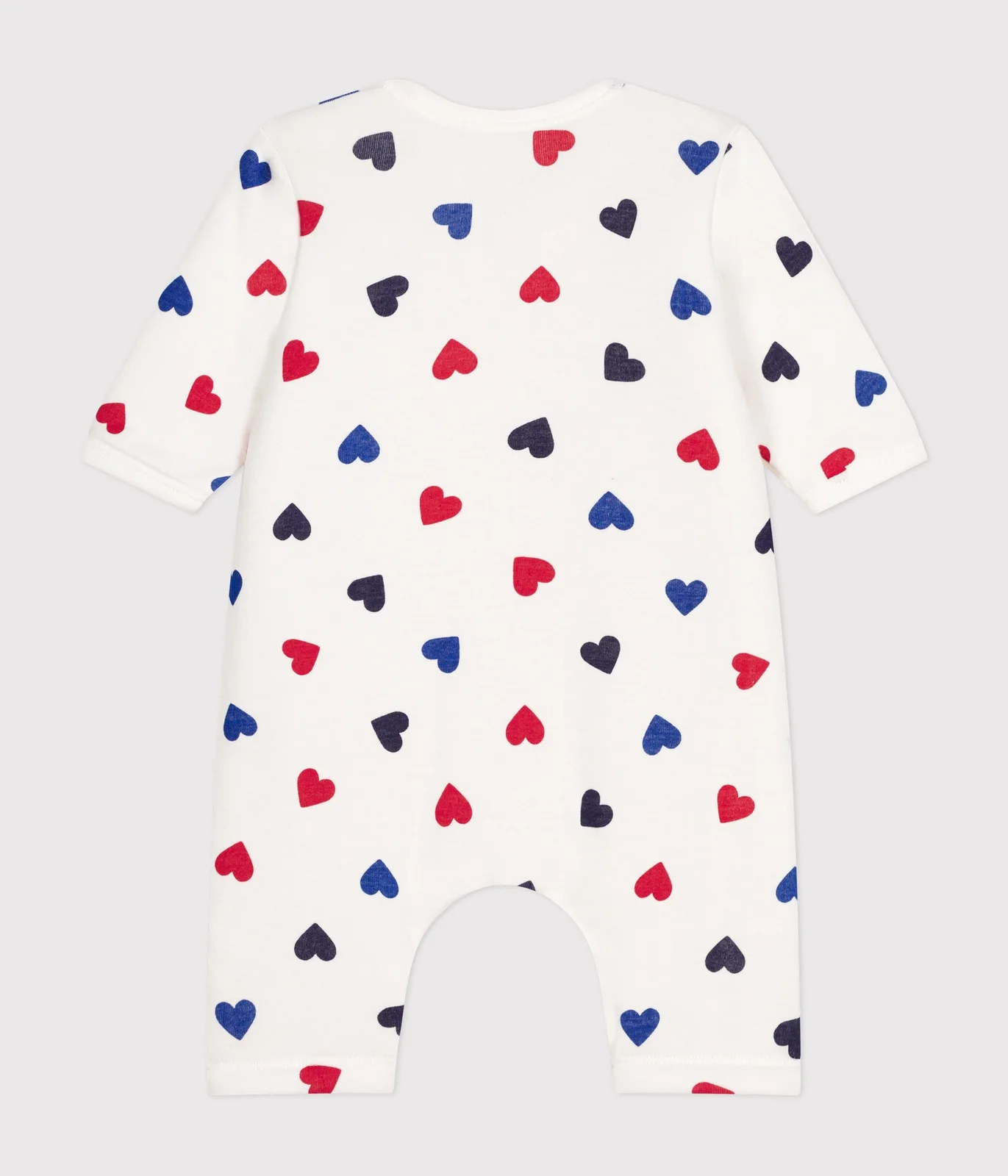 Babies' padded cotton jumpsuit