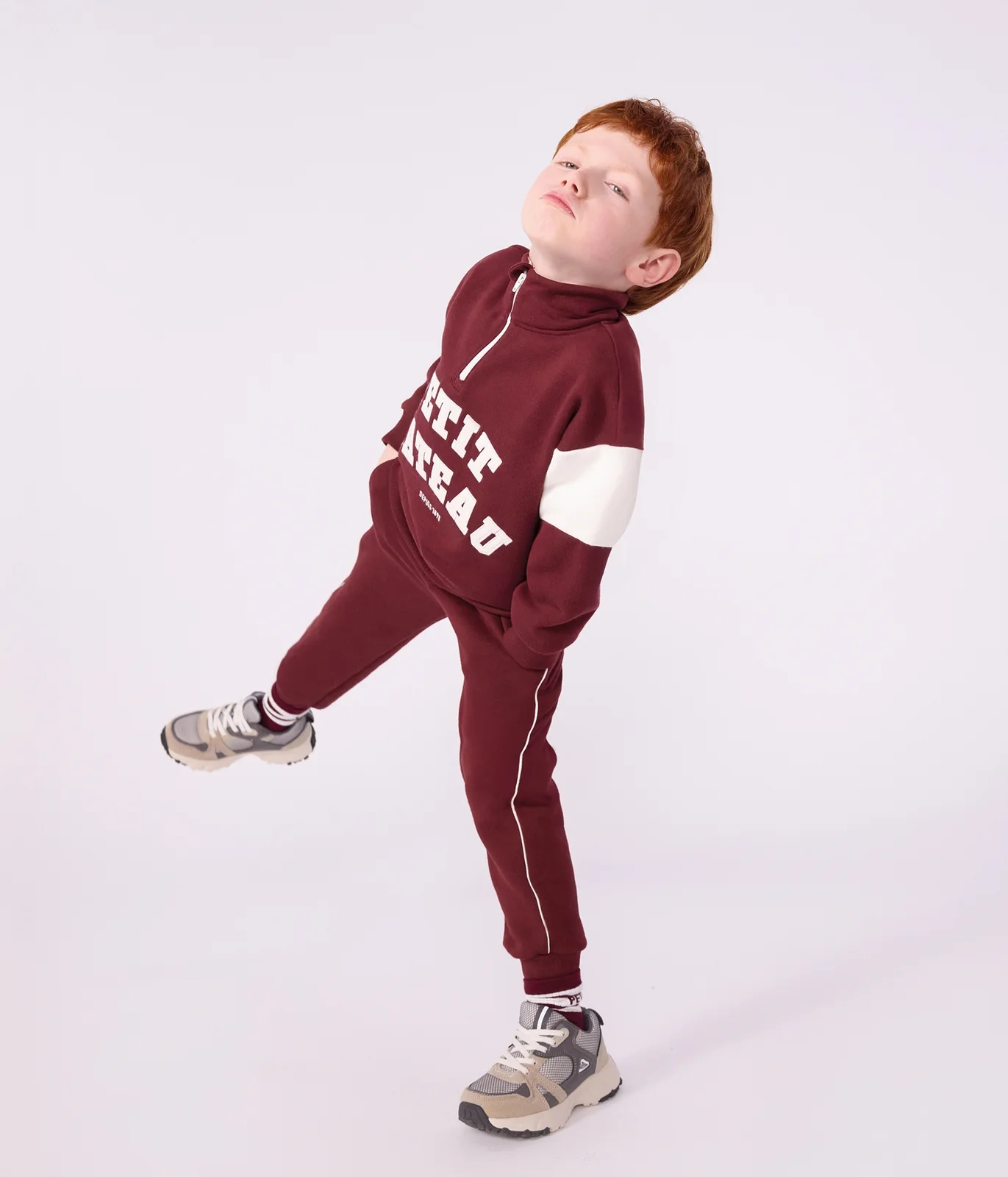 Children's cotton jogging bottoms