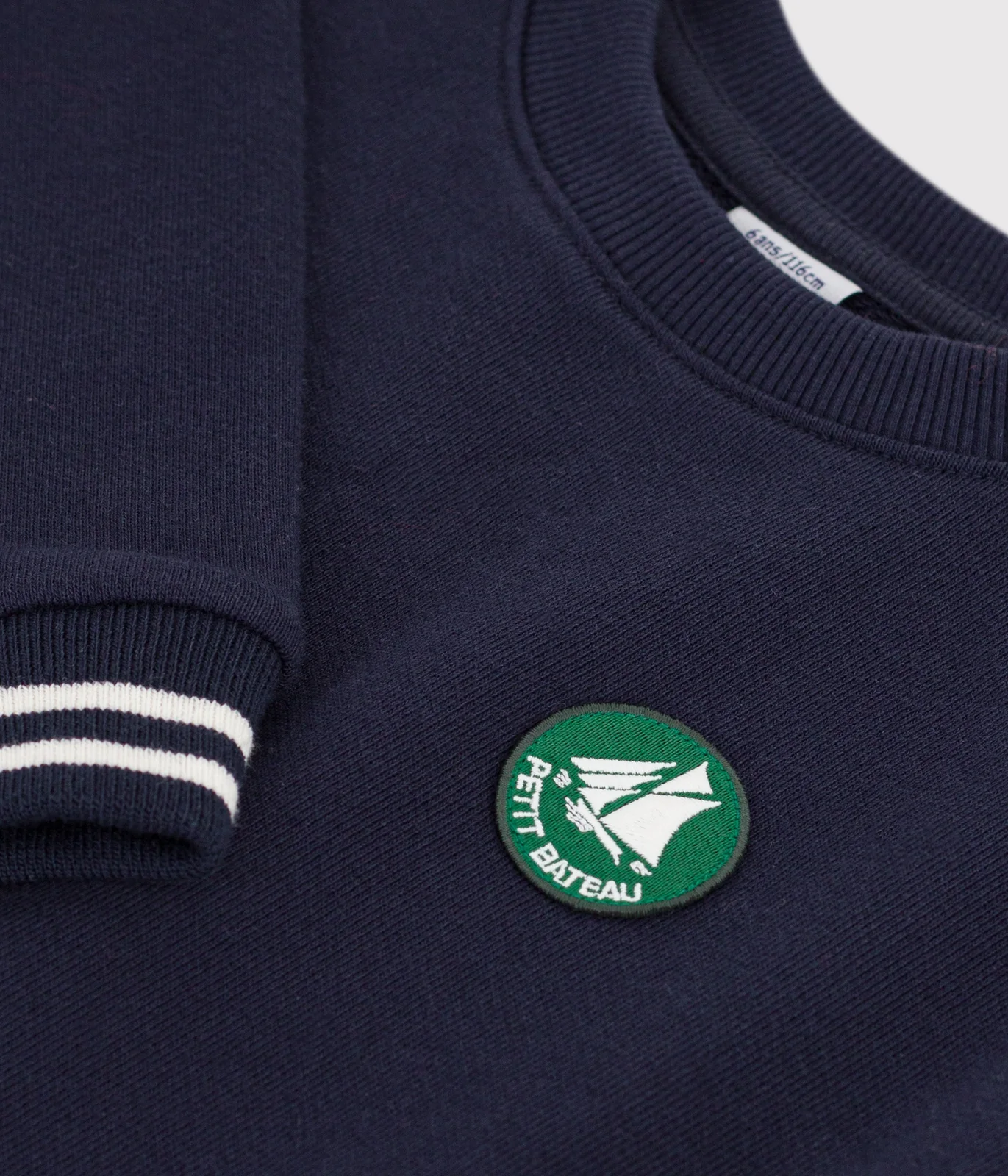 Children's plain cotton sweatshirt