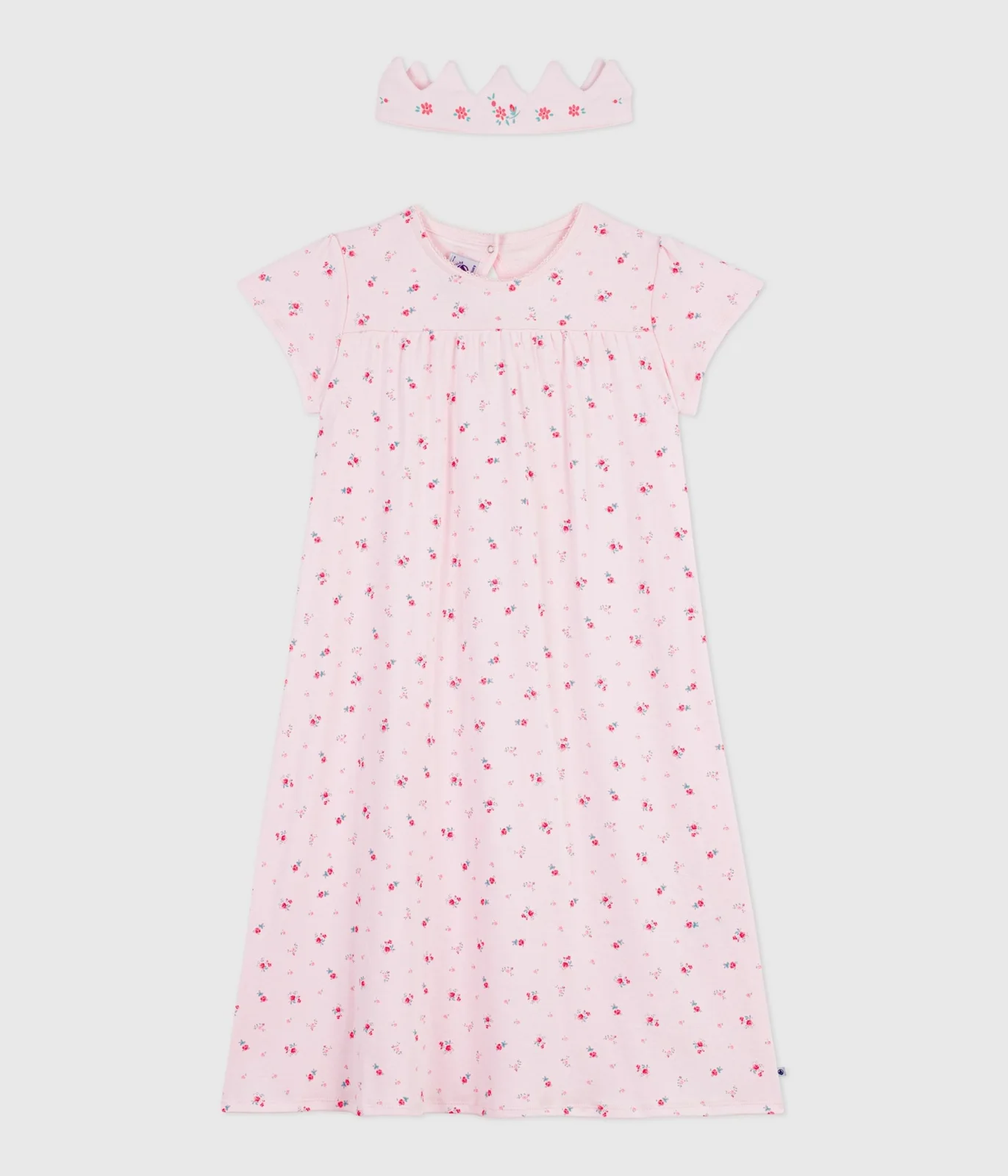 Children's fancy dress nightdress and tiara in cotton