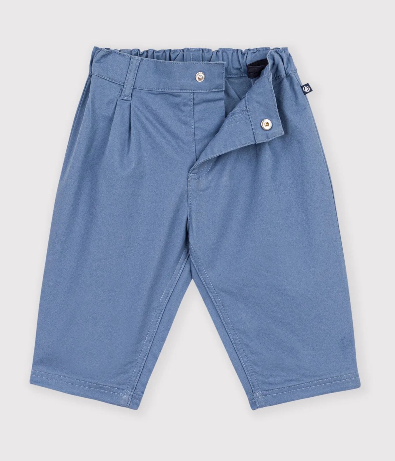 Babies' plain twill trousers