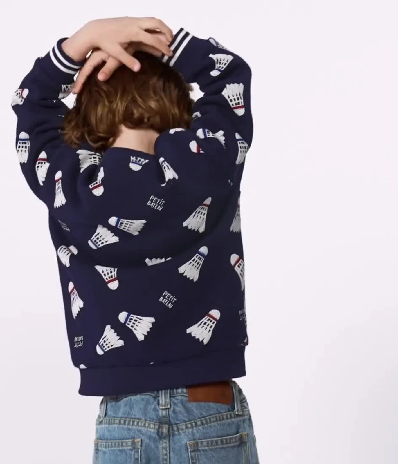 Children's printed cotton sweatshirt