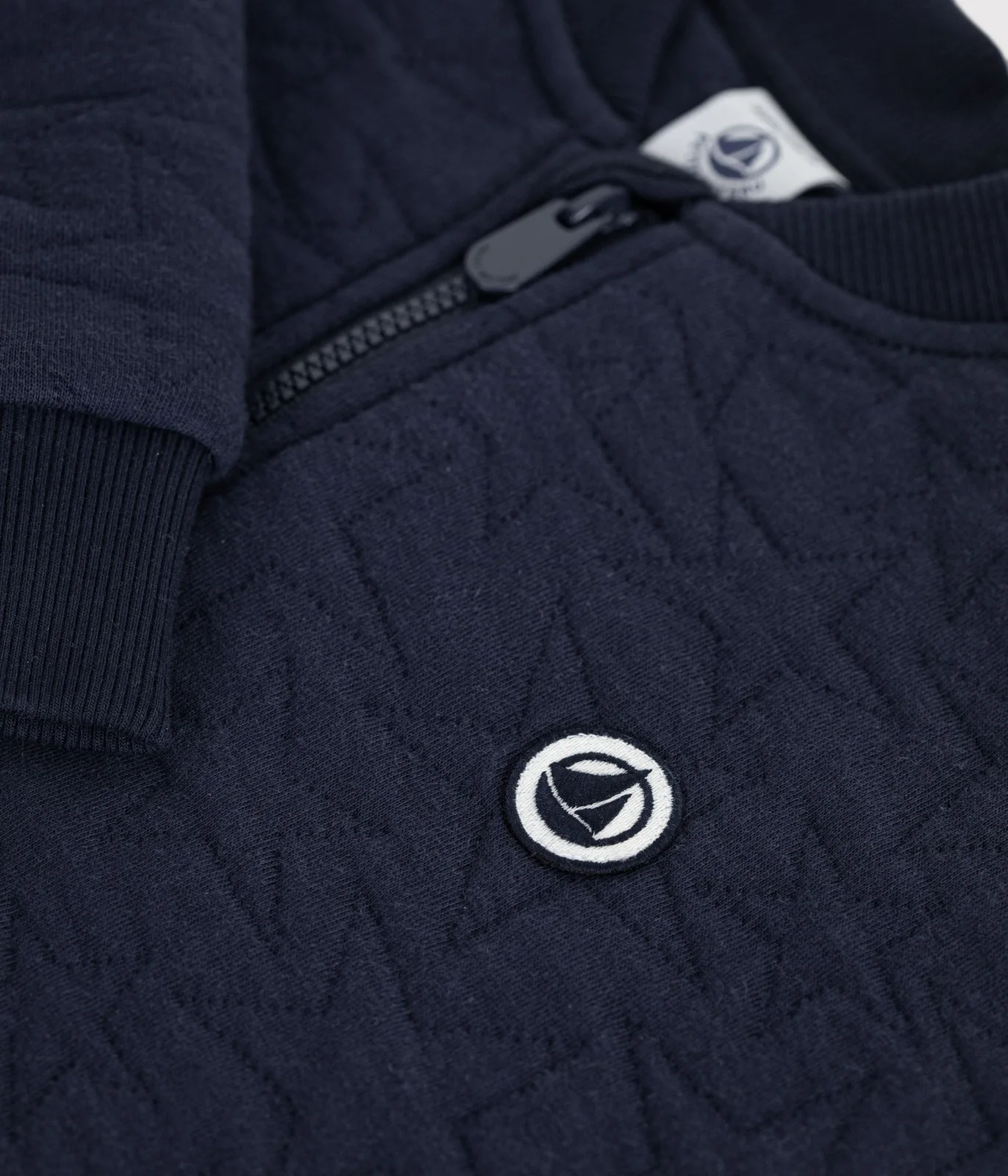Children's plain cotton cardigan
