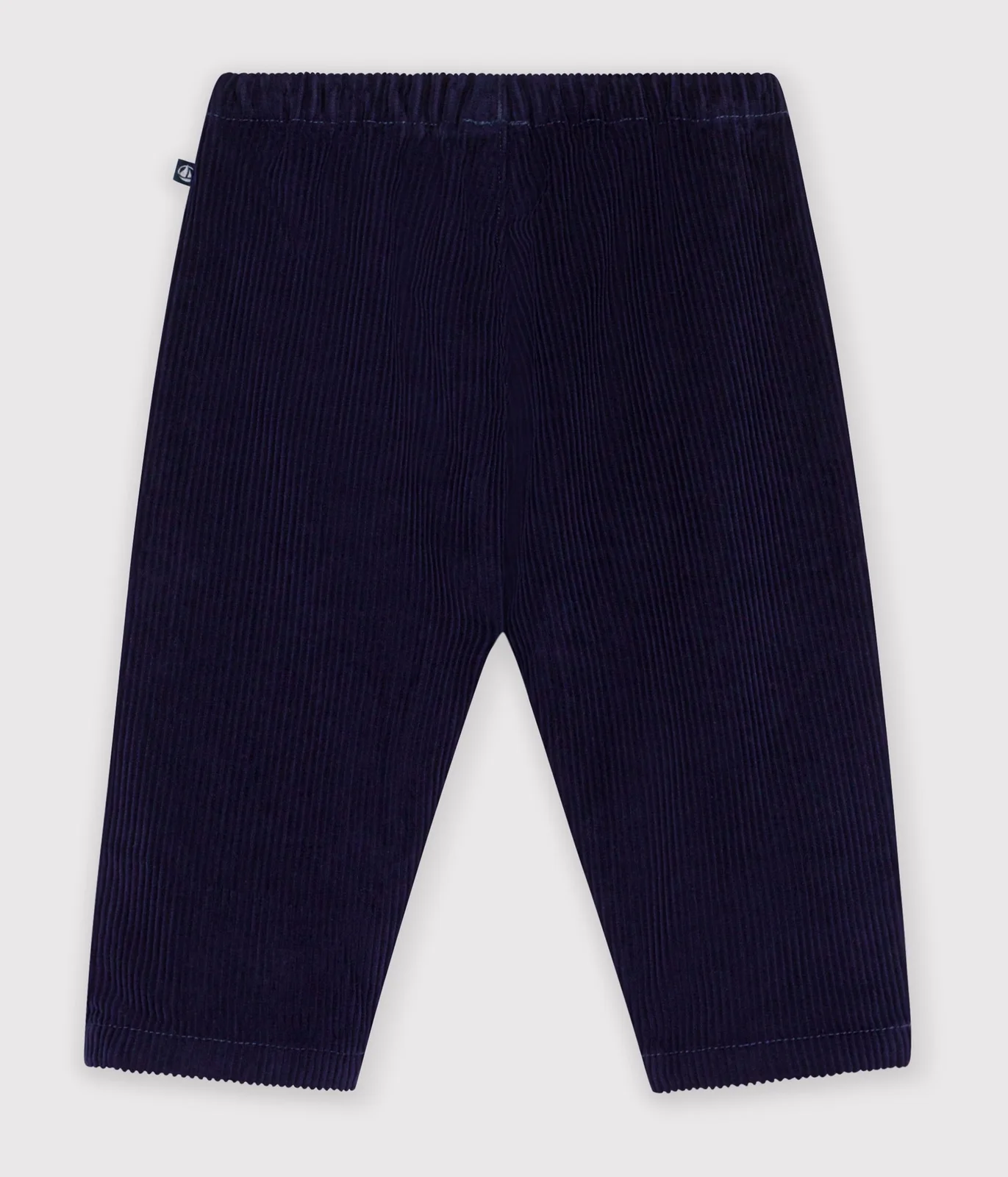 Babies' plain corduroy trousers