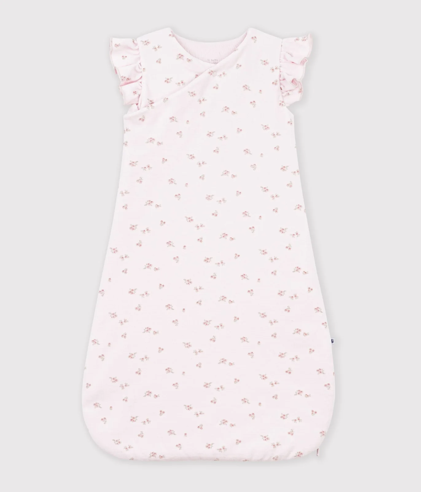 Babies' 3 TOG flower print corduroy sleeping bag