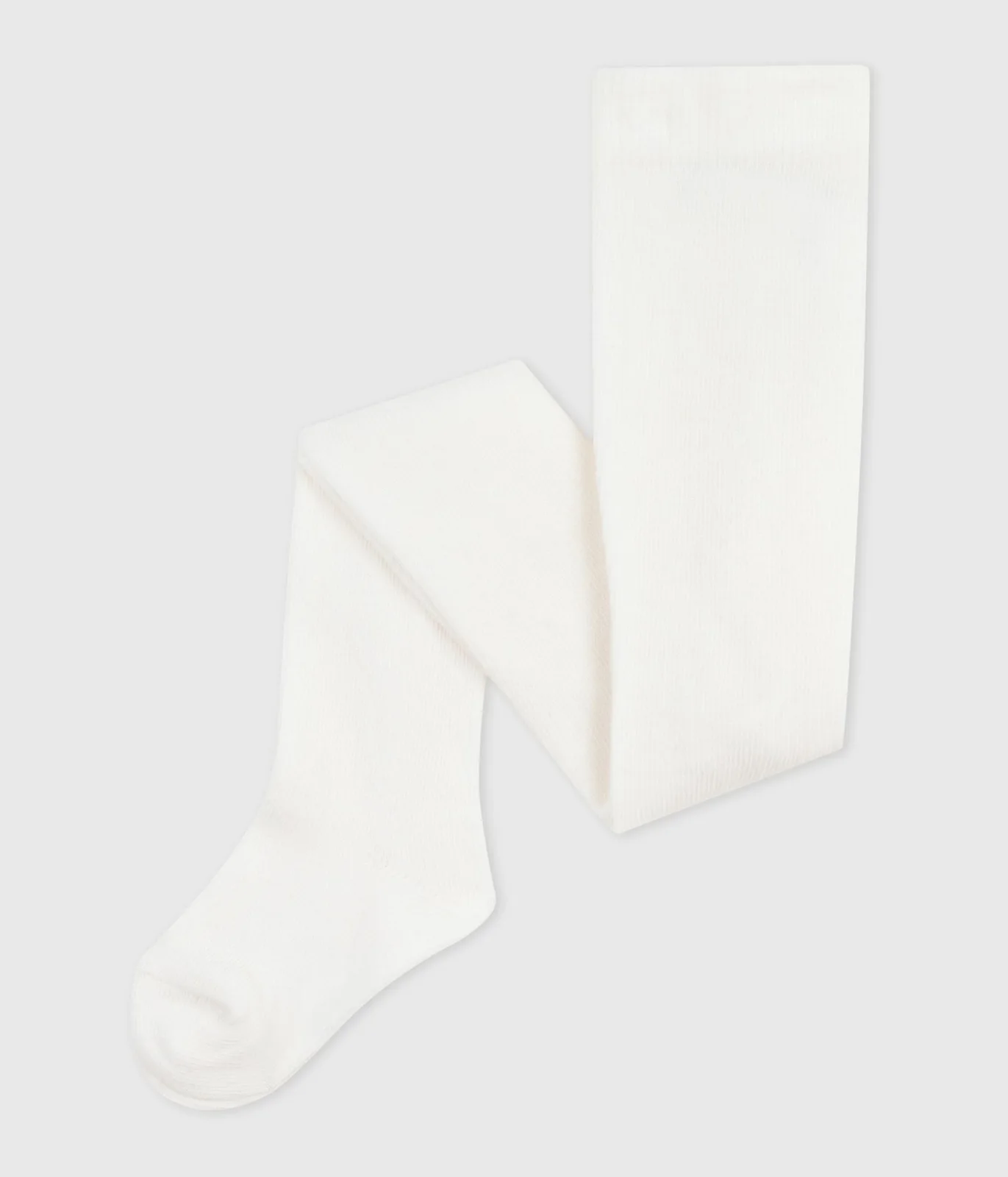 Solid cotton baby tights