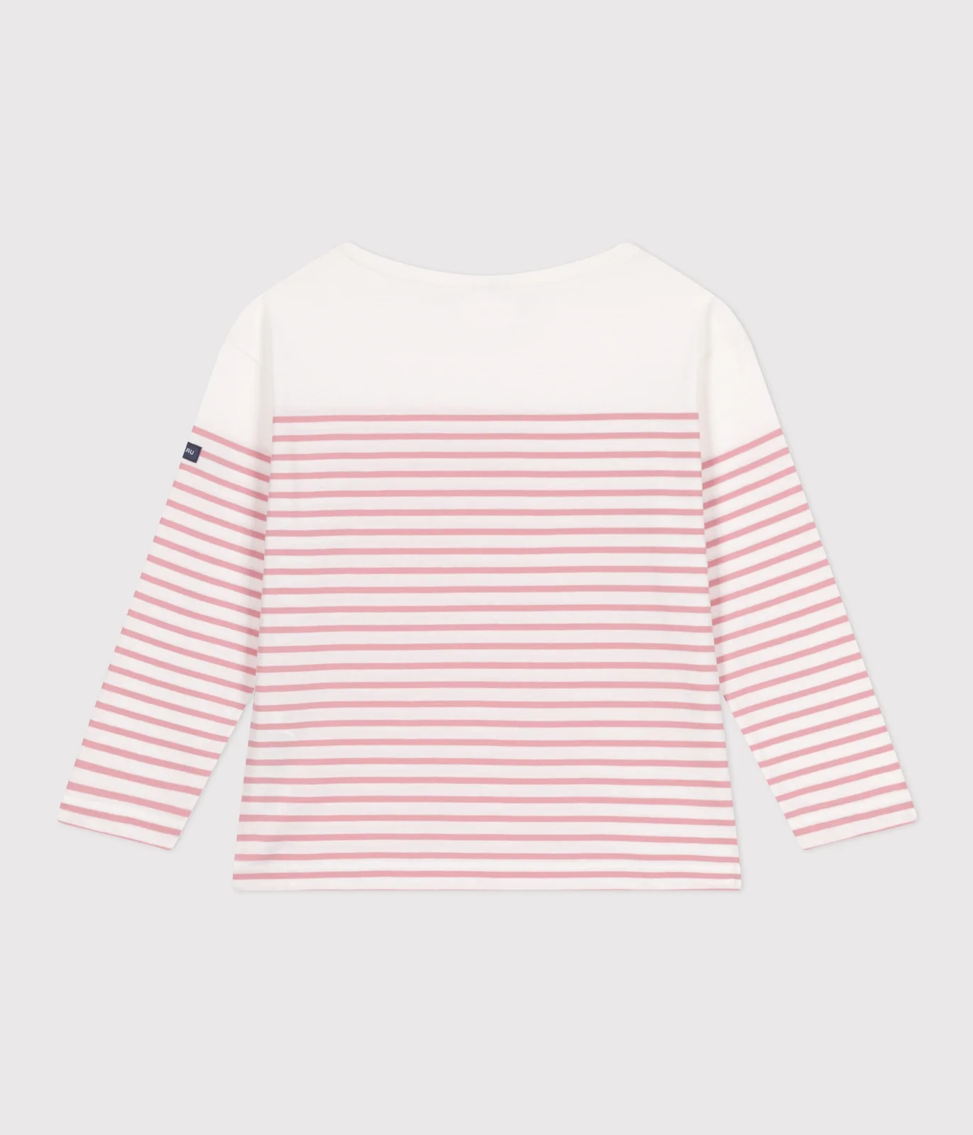 Children's long-sleeved cotton Breton T-shirt