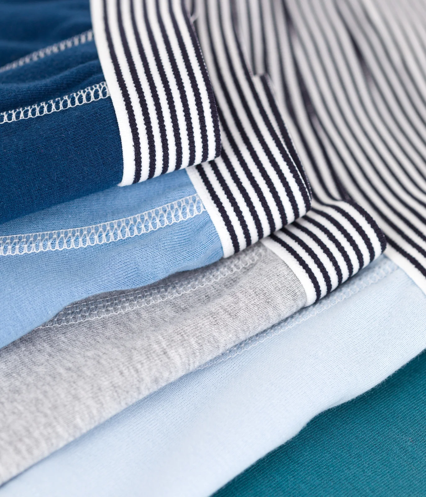 Children's plain cotton boxers - 5-pack