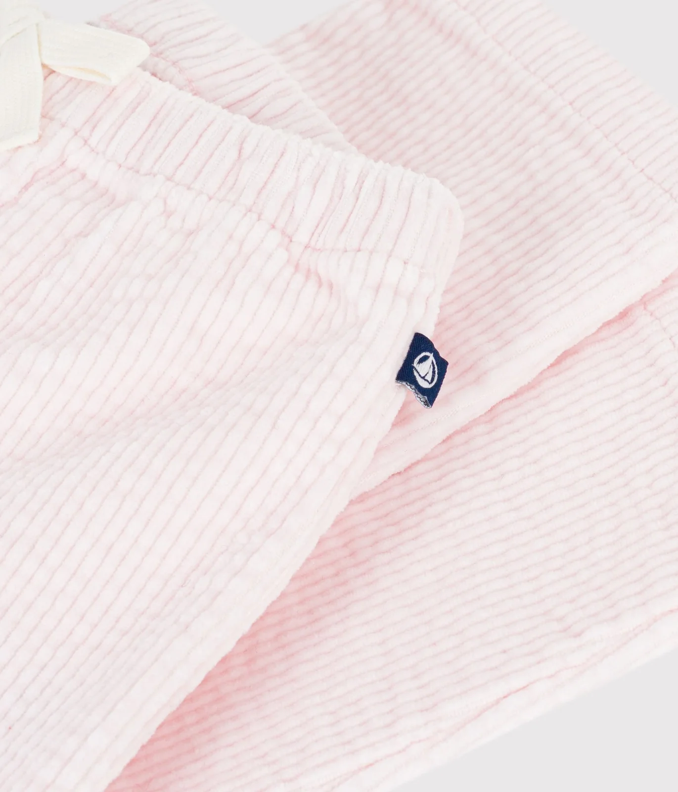 Babies' plain corduroy trousers