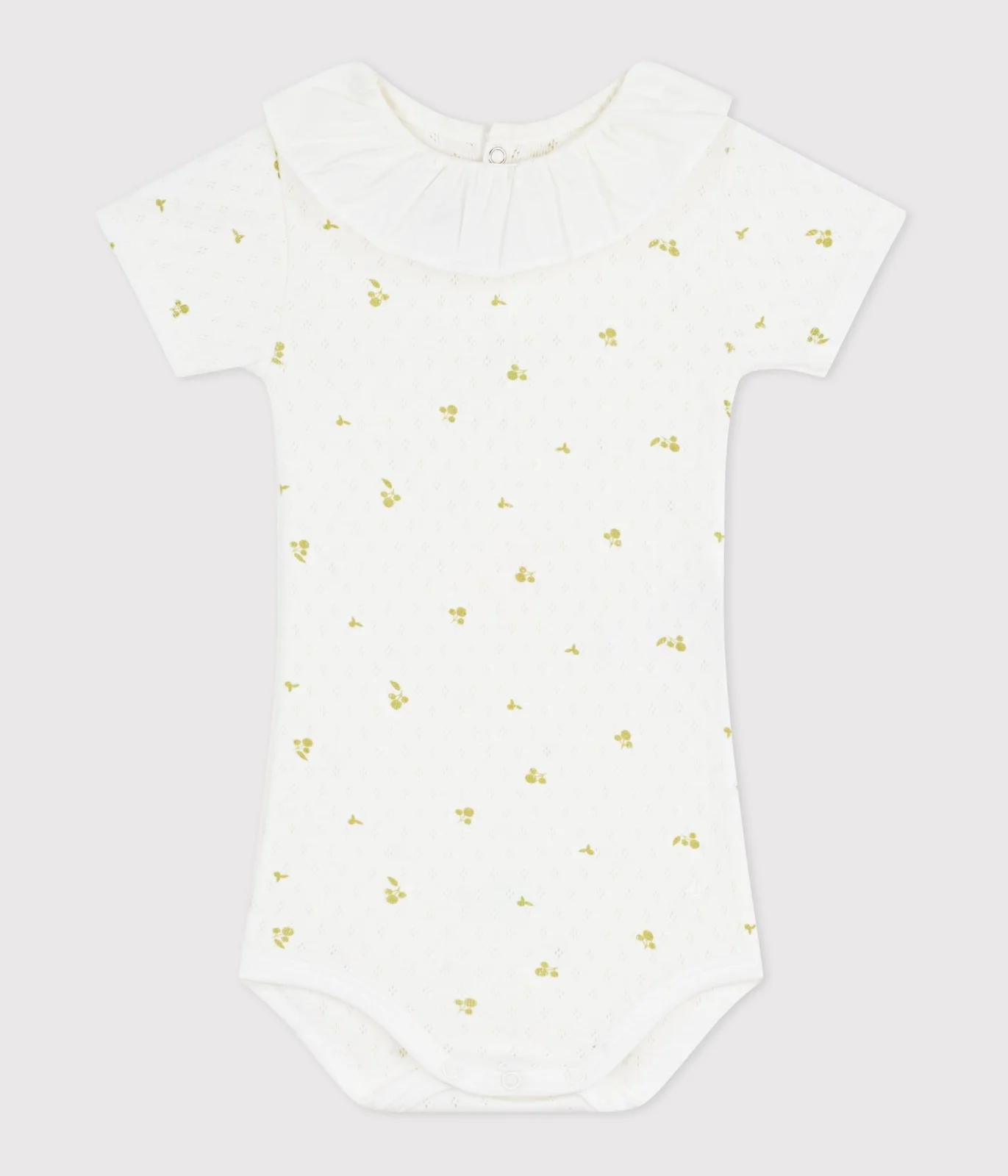 Babies' floral print cotton body