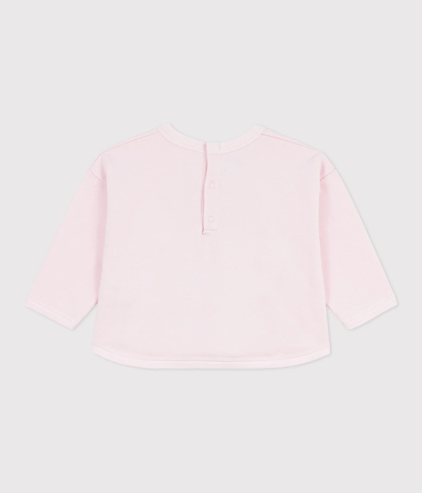 Baby cotton hooded sweatshirt with patterns