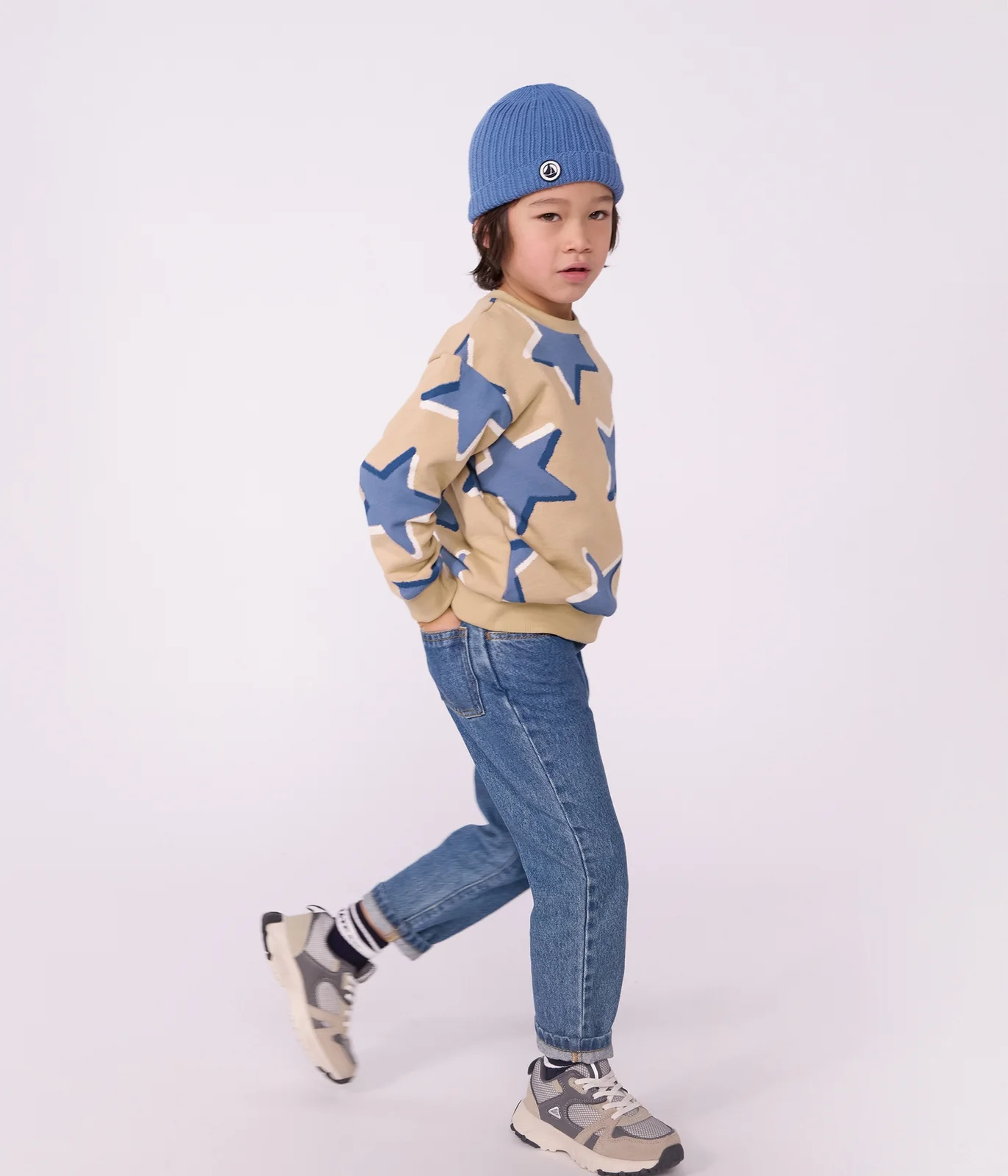 Children's denim trousers