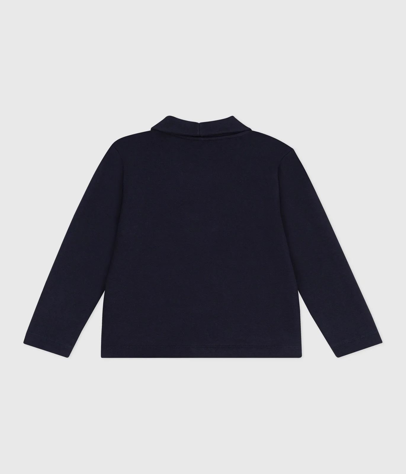 Children's plain cotton cardigan