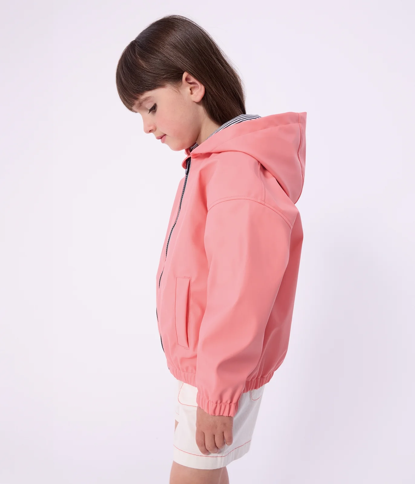 Children’s jacket in plain colour