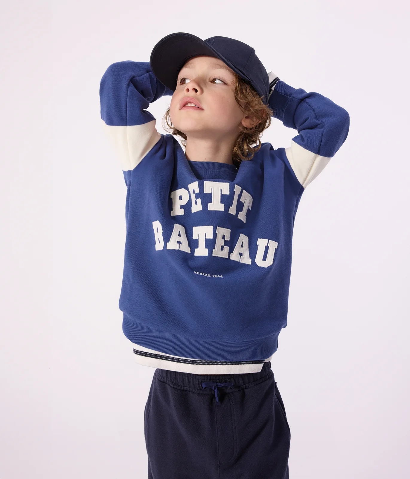 Children's cotton sweatshirt