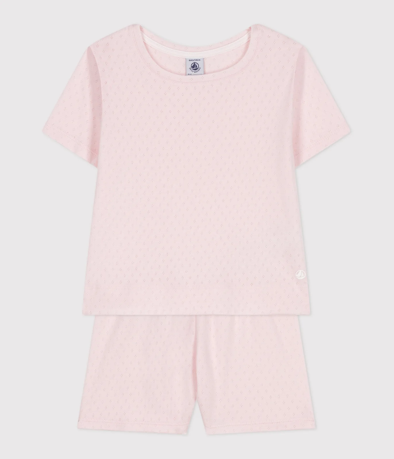 Children's short cotton pyjamas