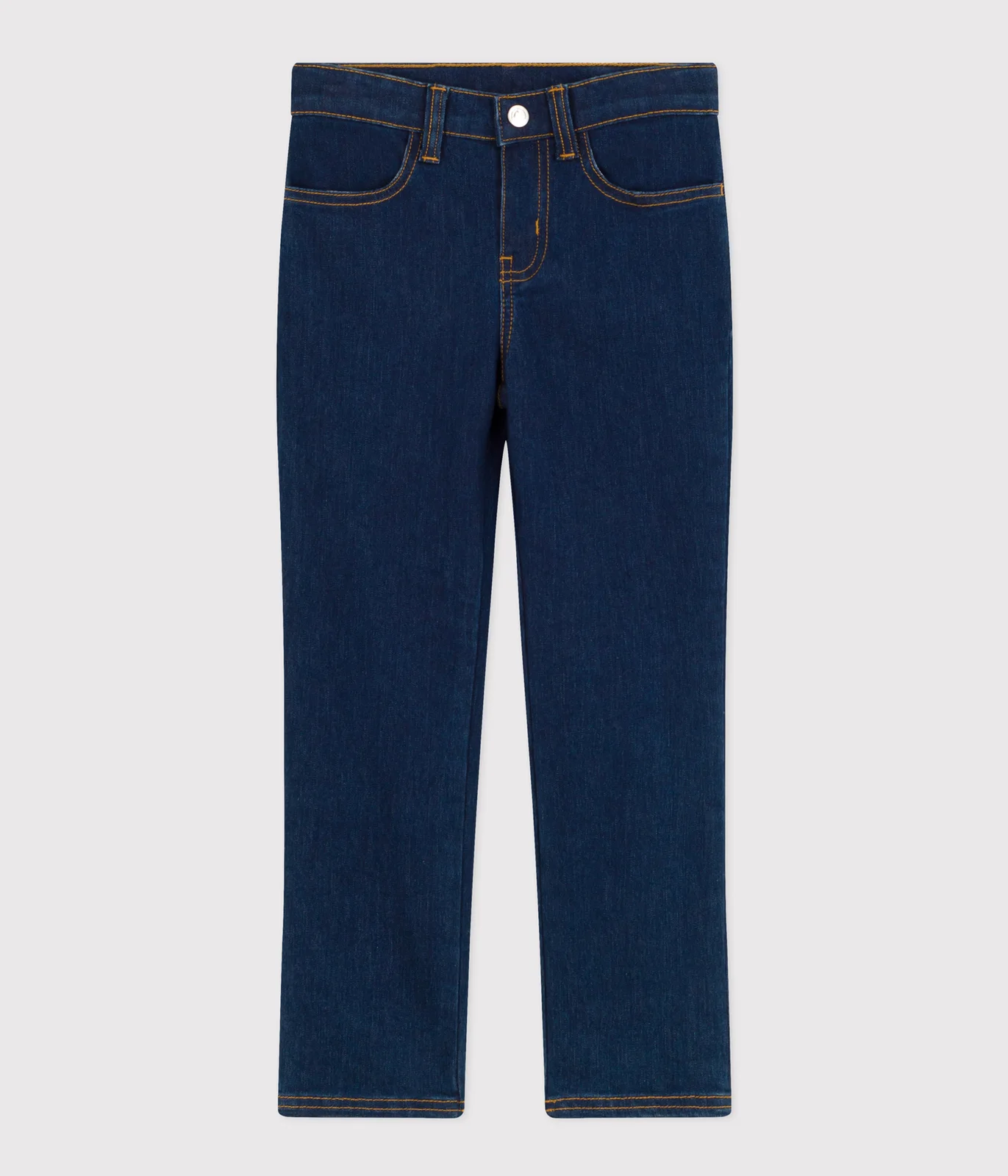 Girls' slim denim trousers