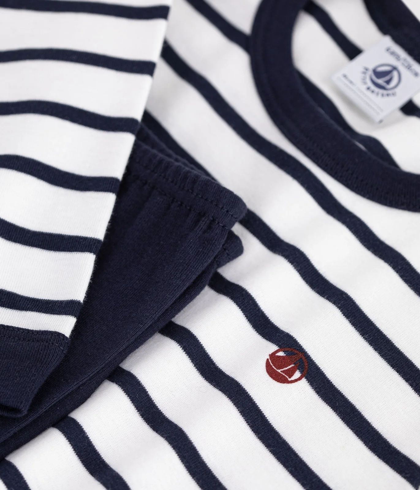 Boys' Cotton Pyjamas with Sailor Stripes