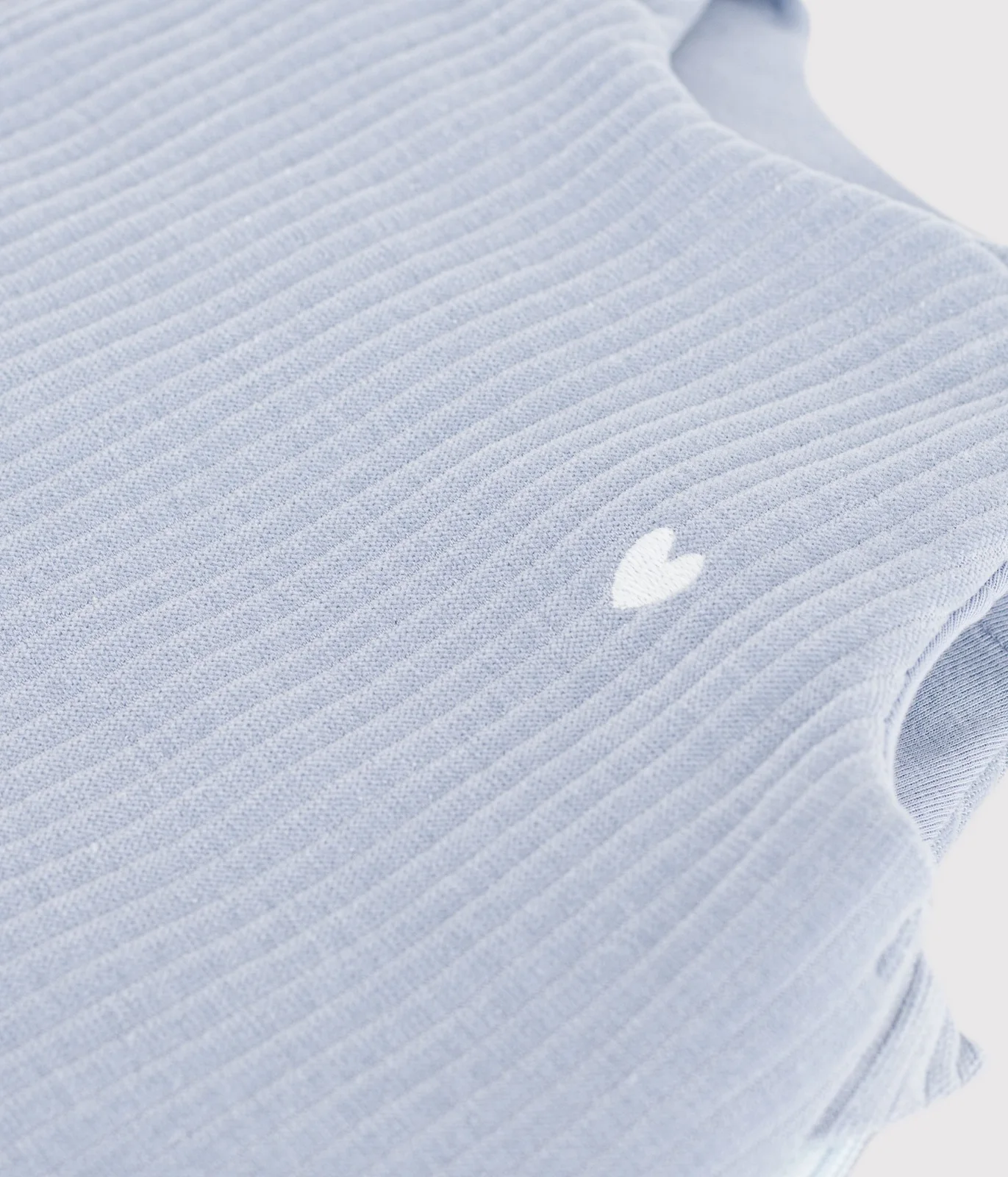Babies' 3 TOG plain velour sleeping bag