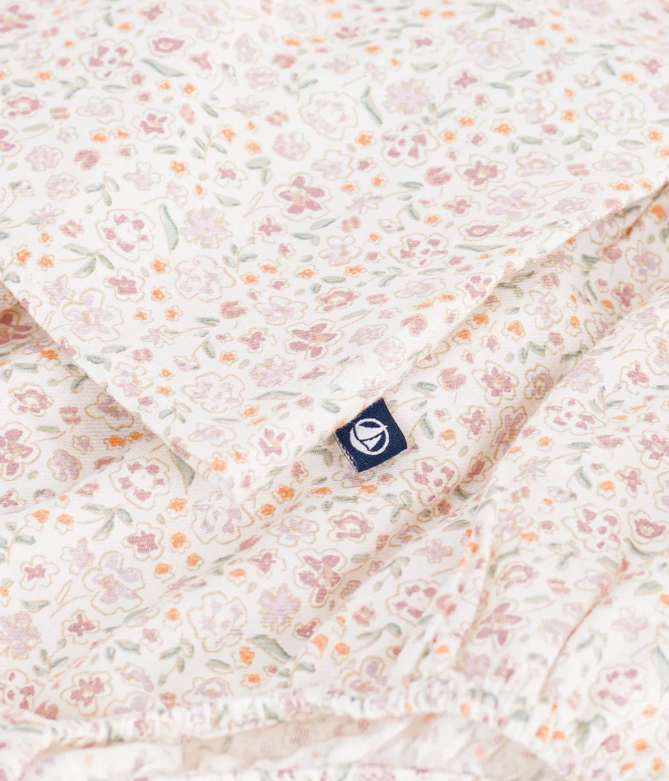 Babies' floral print cotton dress