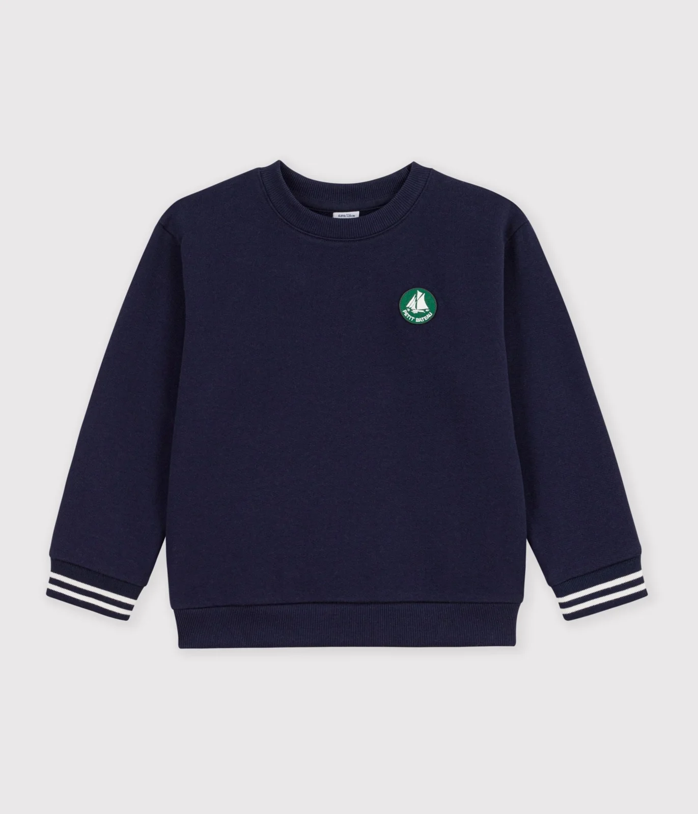 Children's plain cotton sweatshirt