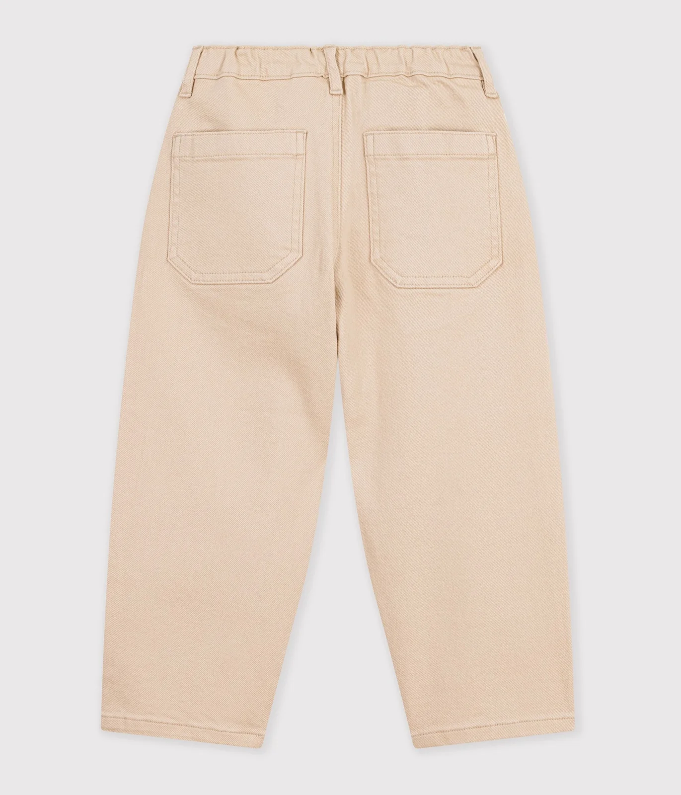 Children's 5-pocket denim trousers.