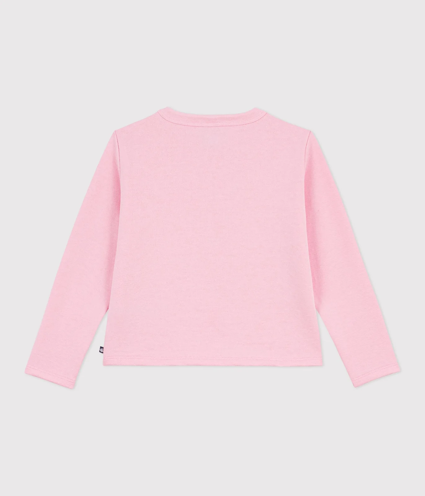 Children's plain cotton cardigan