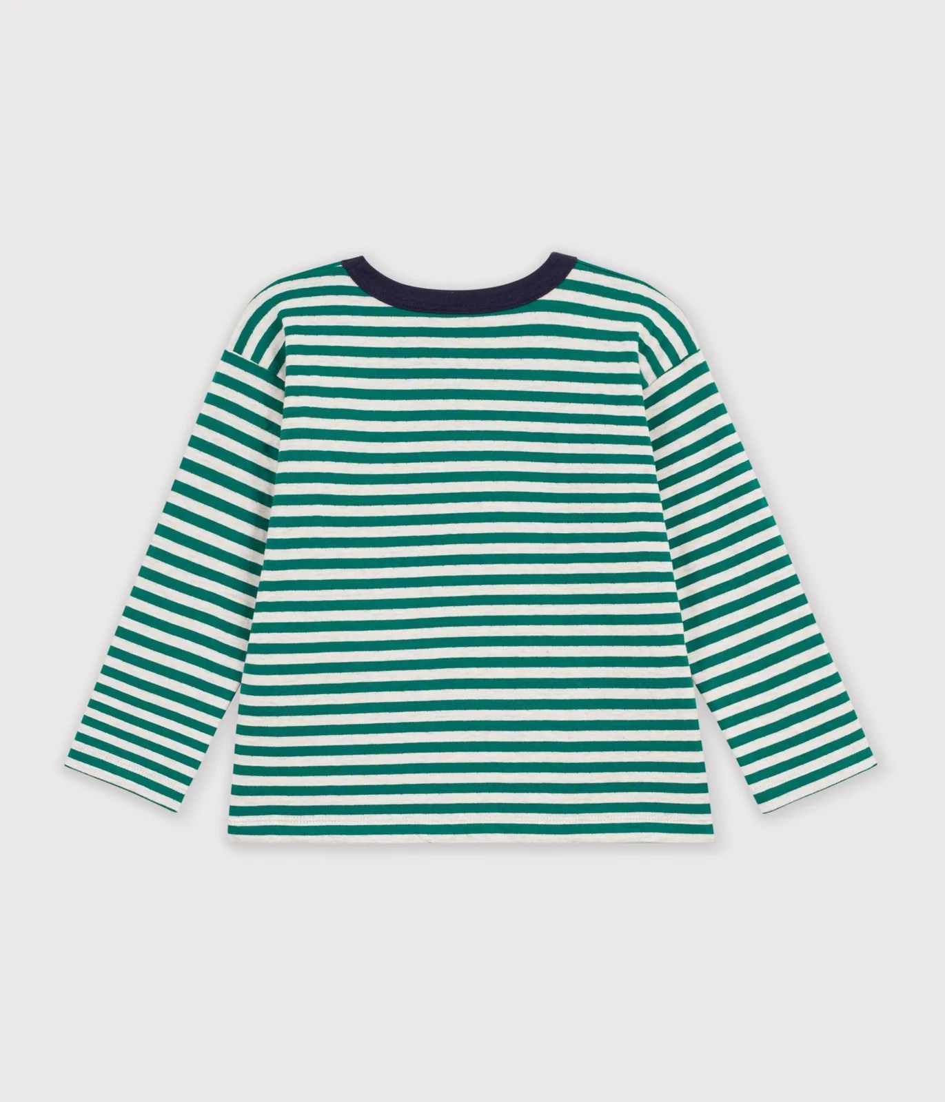 Children's long-sleeved stripy T-shirt