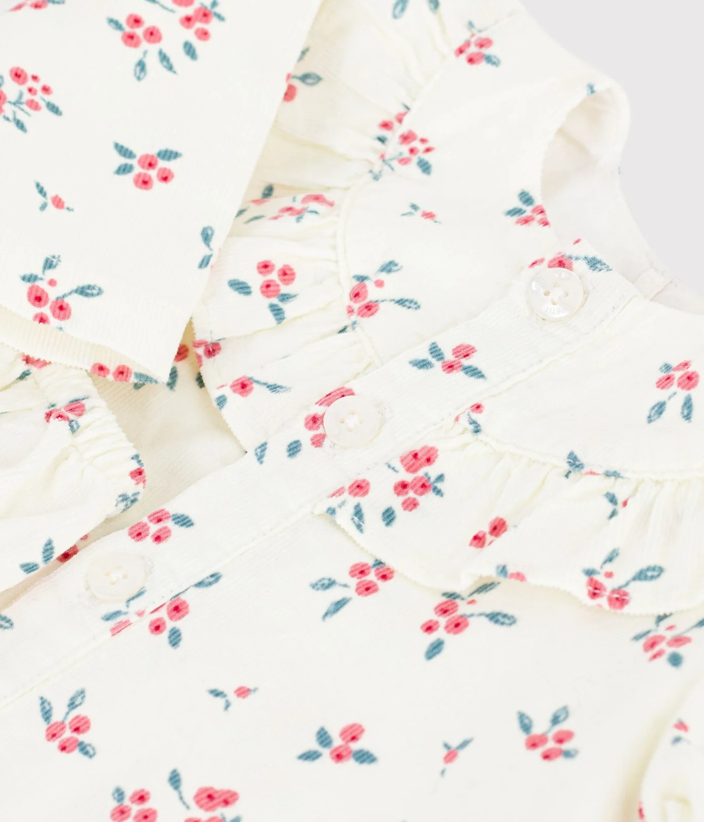 Babies' floral print cotton dress