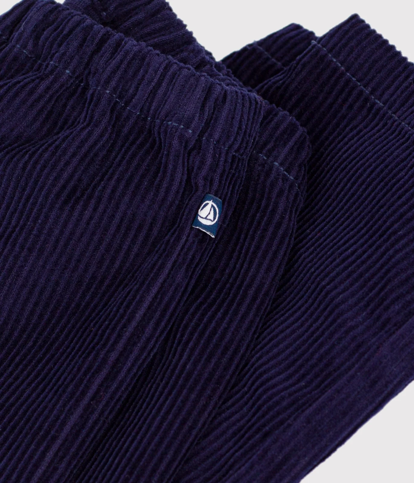 Babies' plain corduroy trousers