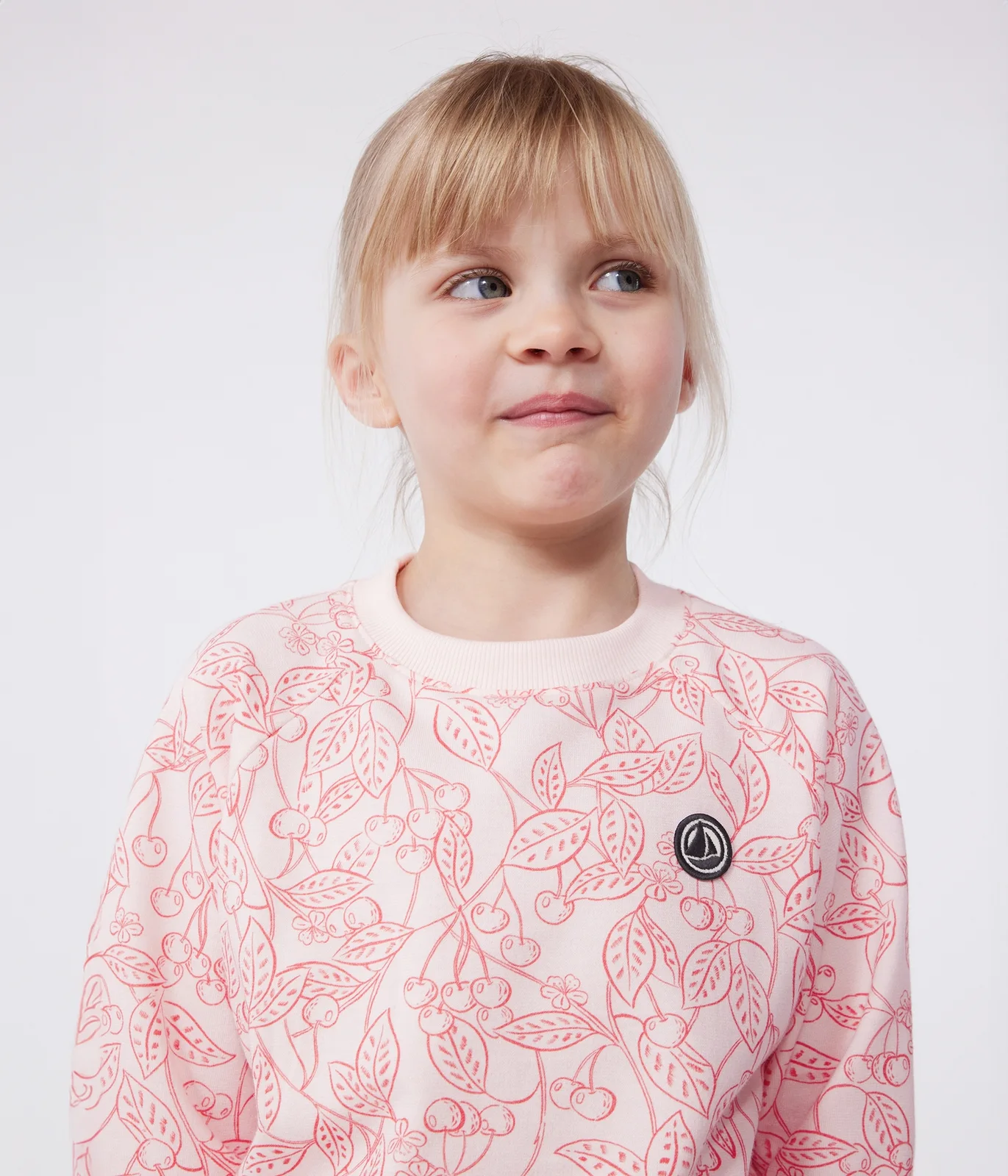 Children's printed cotton sweatshirt