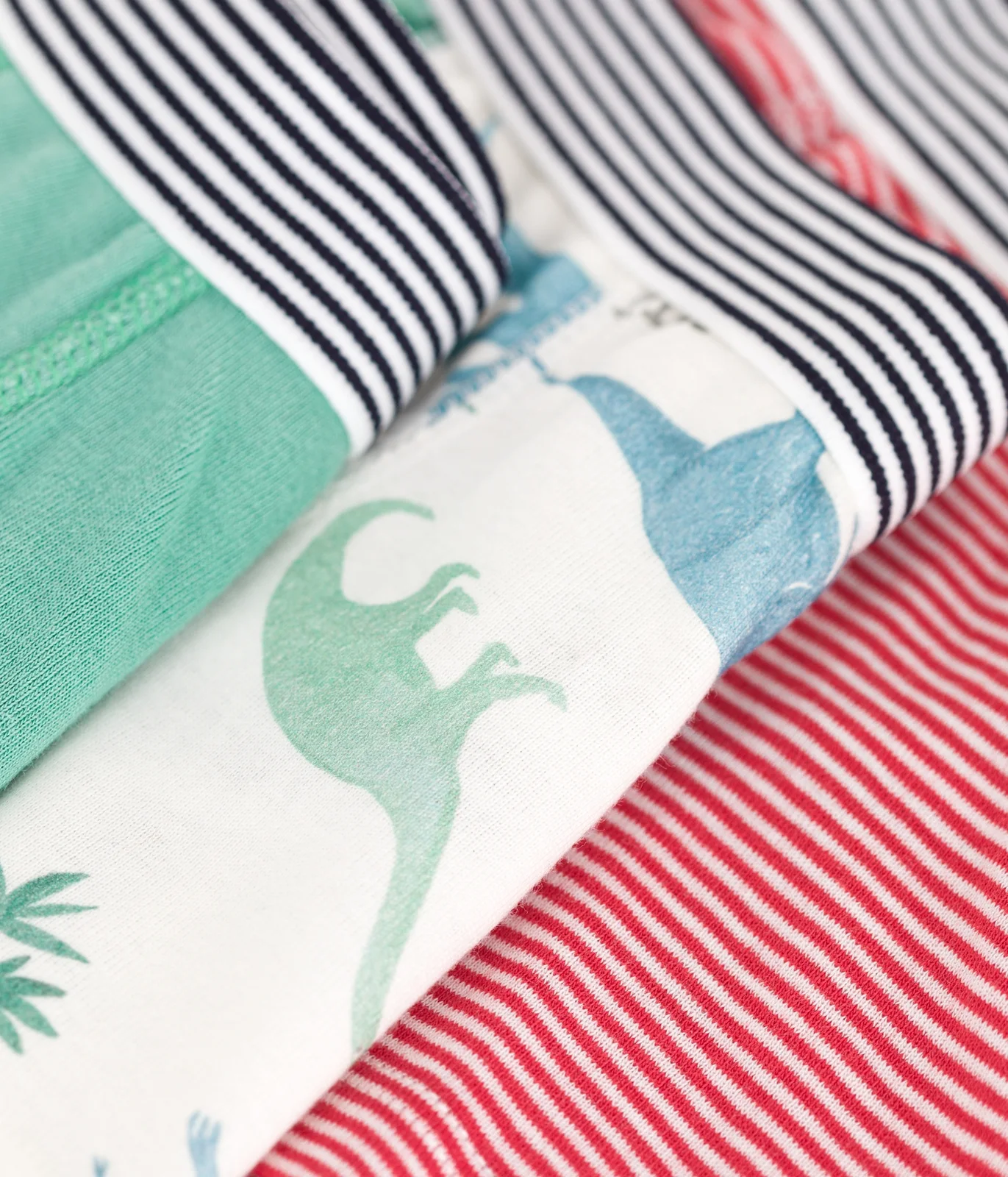 Children's dinosaur print cotton boxers - 3-Pack