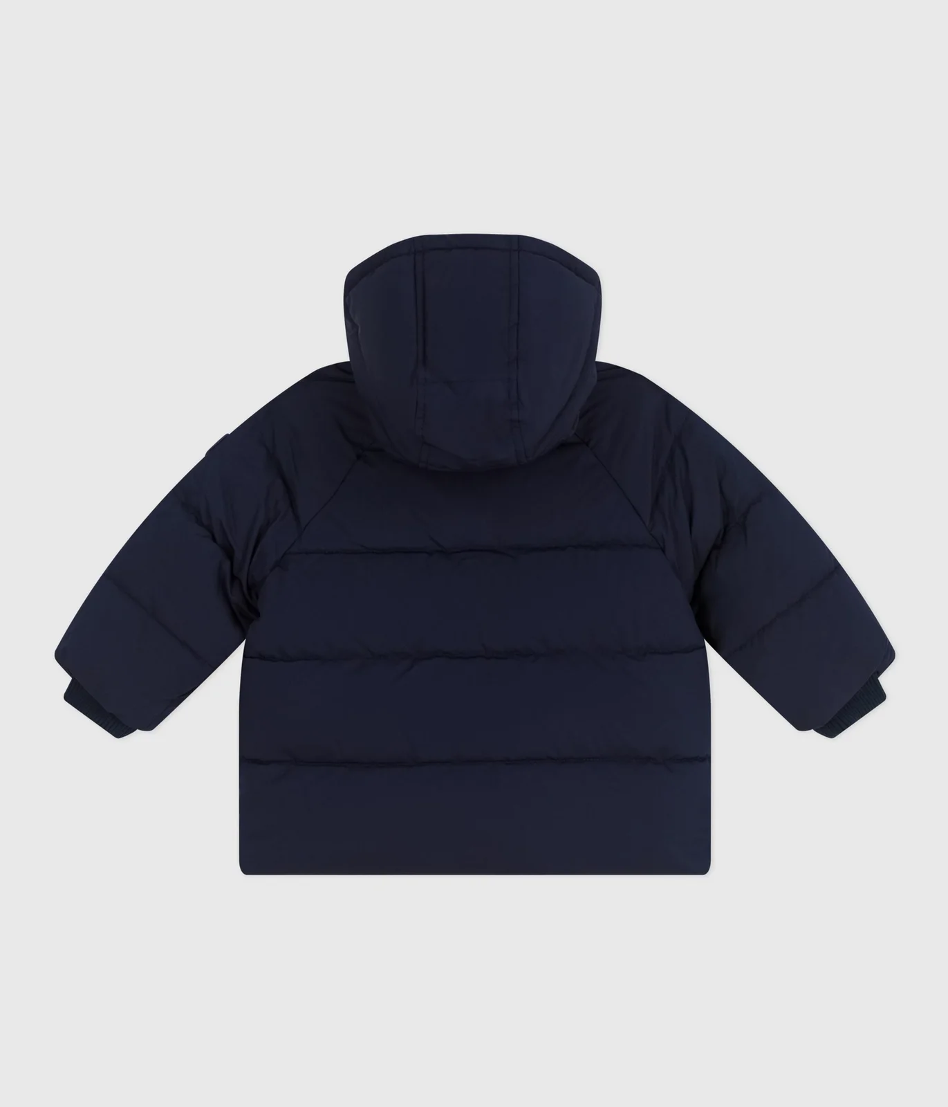 Babies' puffer jacket in plain polyester