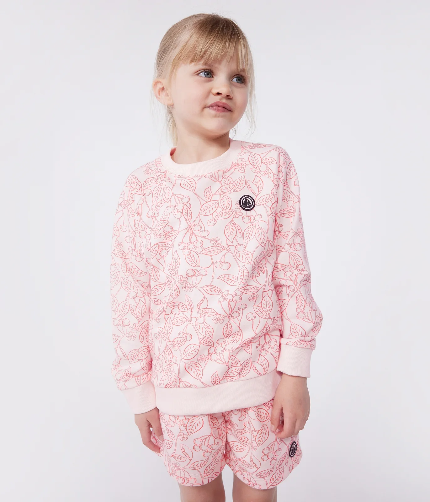 Children's printed cotton sweatshirt