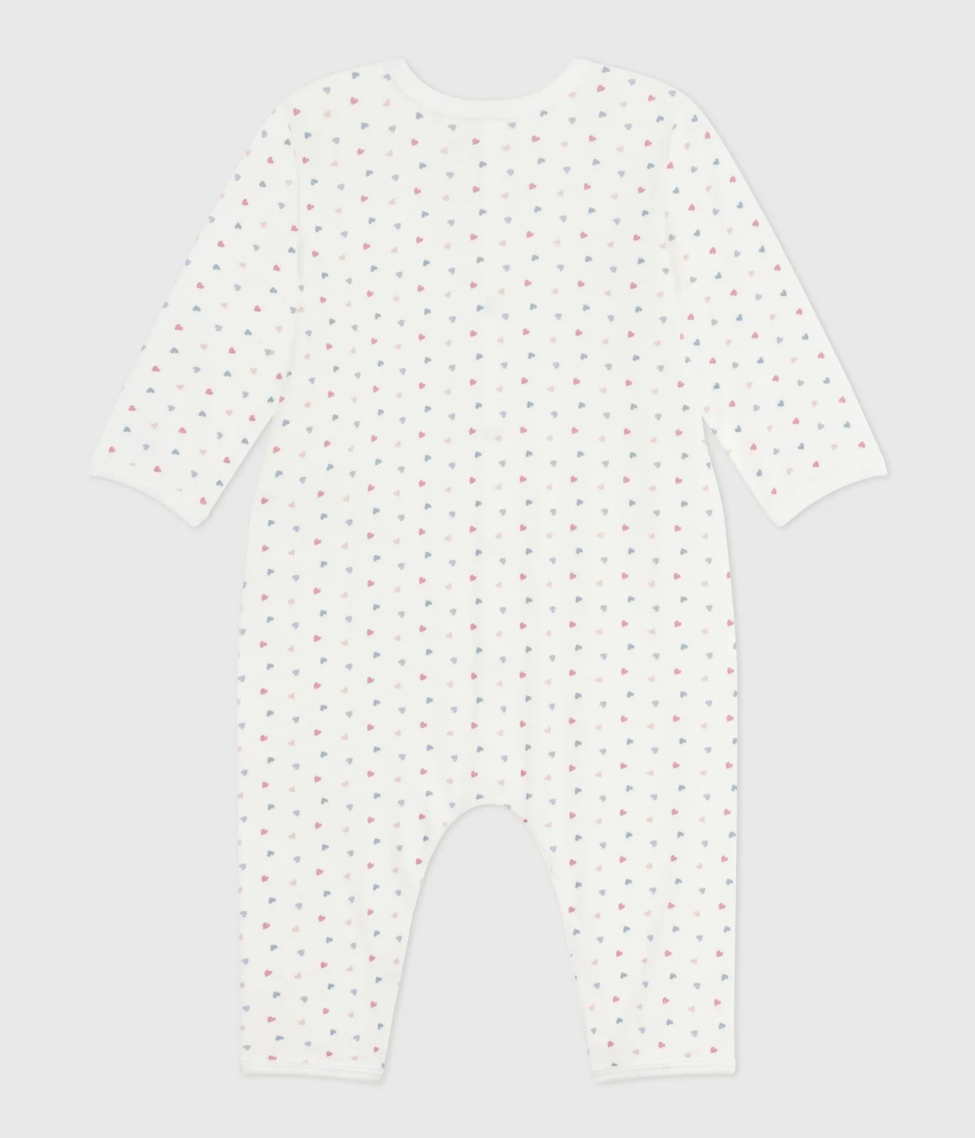 Babies' footless printed cotton pyjama suit