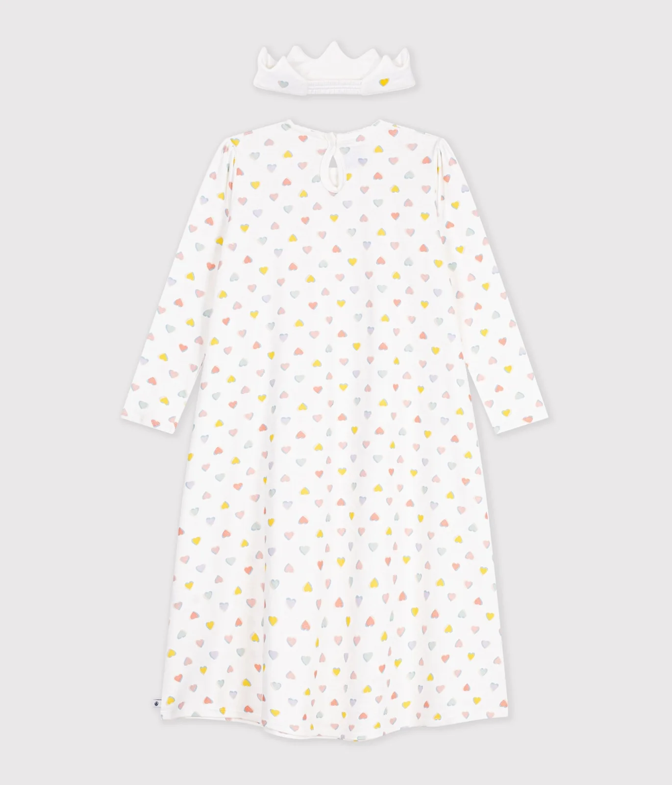 Children's princess fancy dress nightdress and tiara in cotton