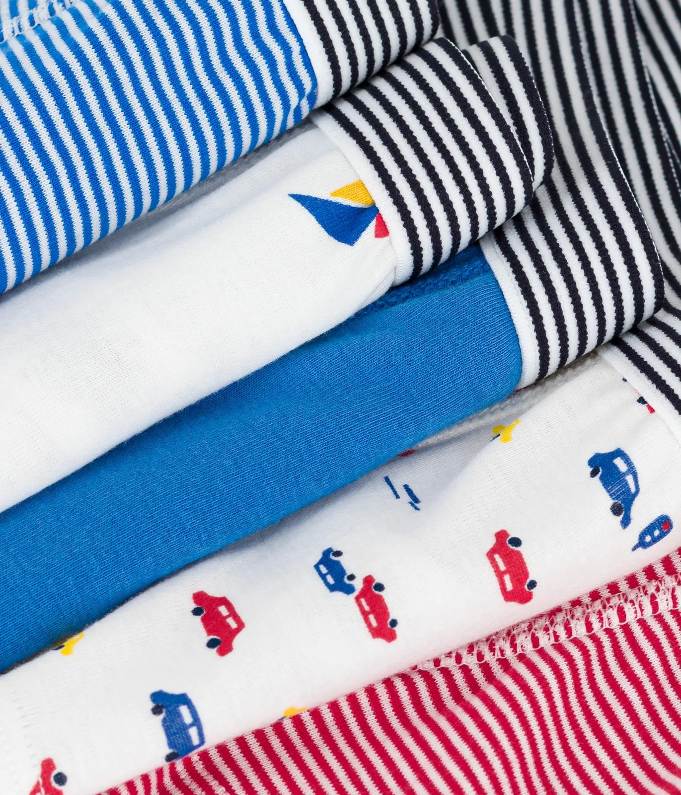 Pack of children's printed cotton boxers