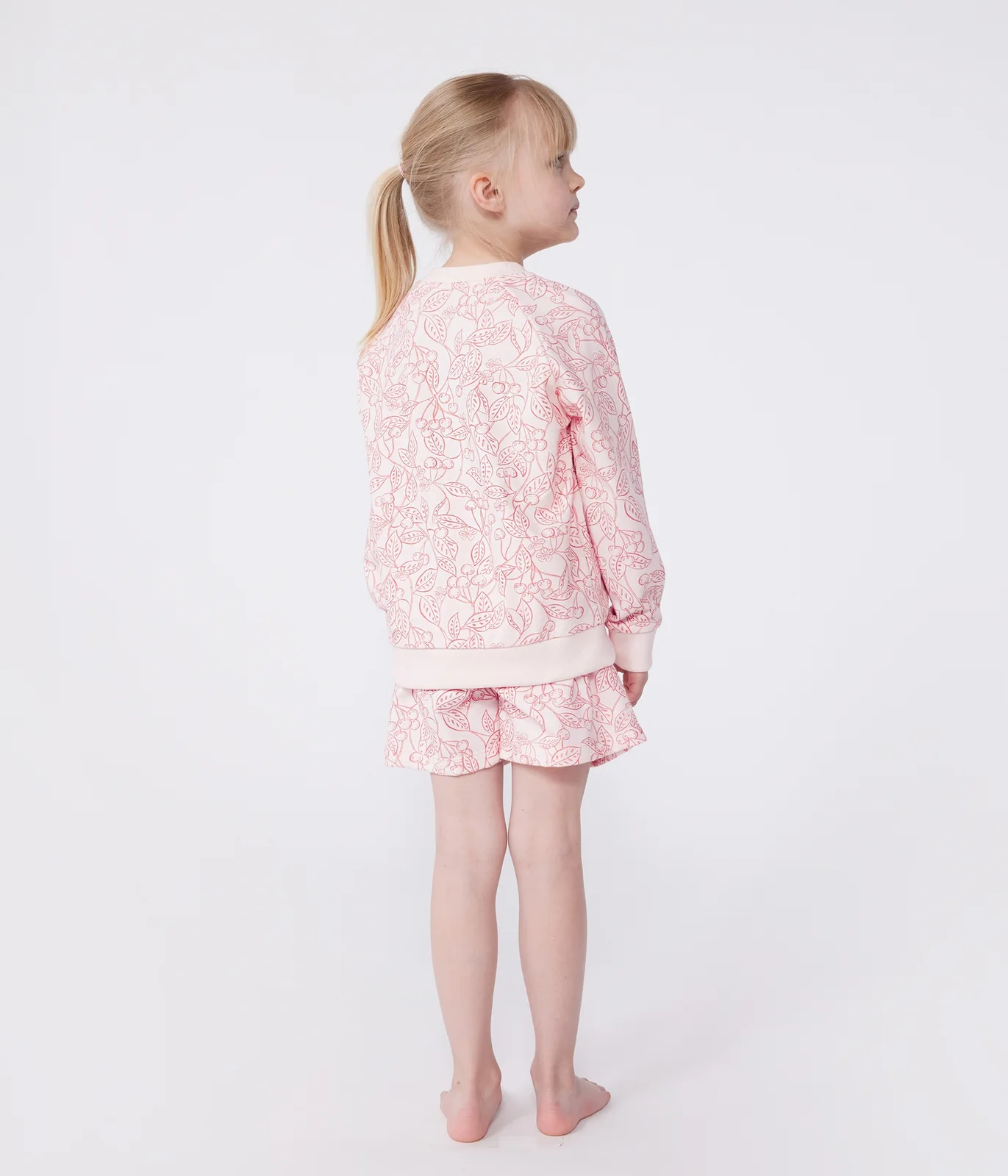 Children's printed cotton sweatshirt